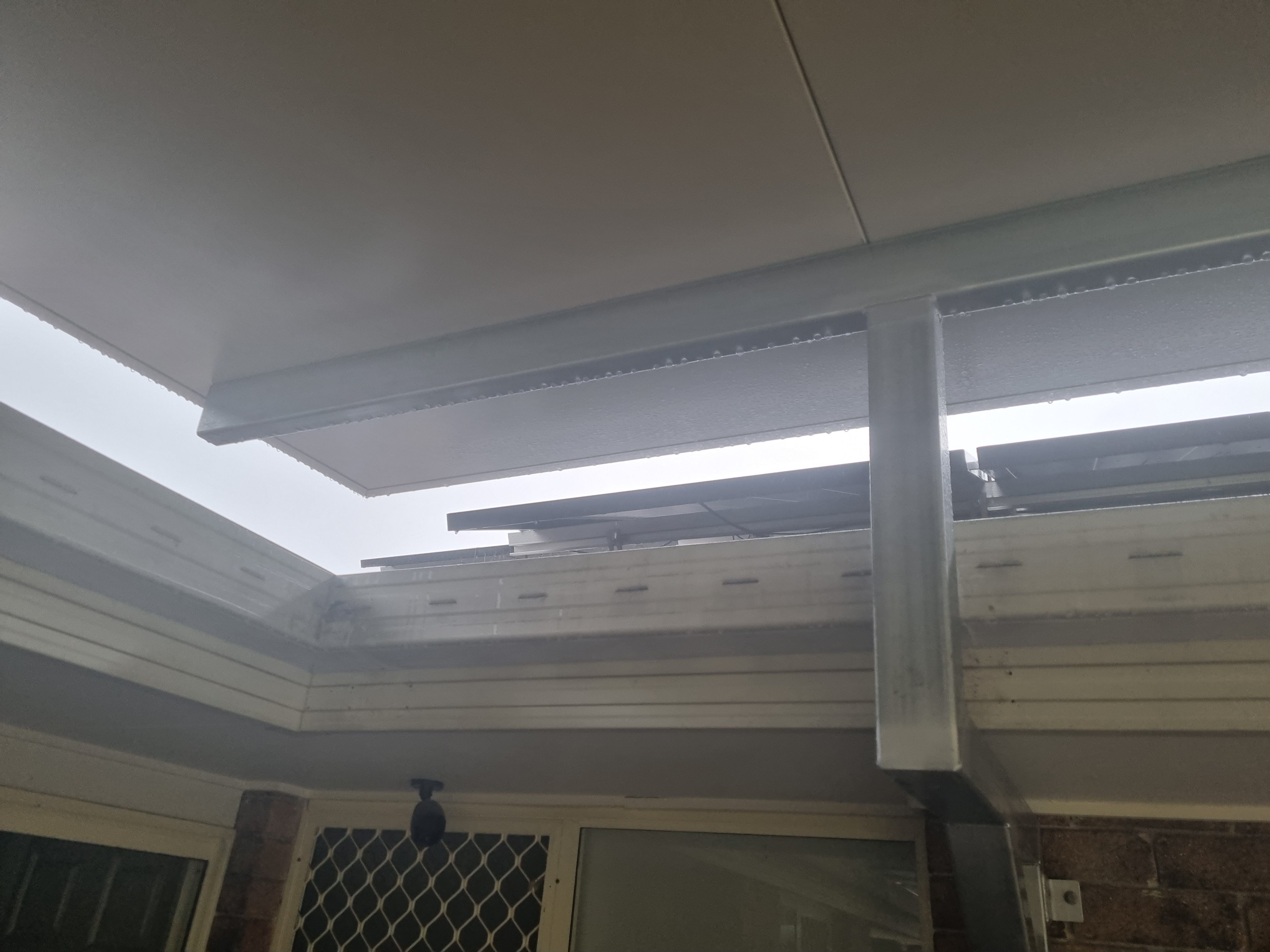 How to cover gap between overhanging pat... Bunnings community