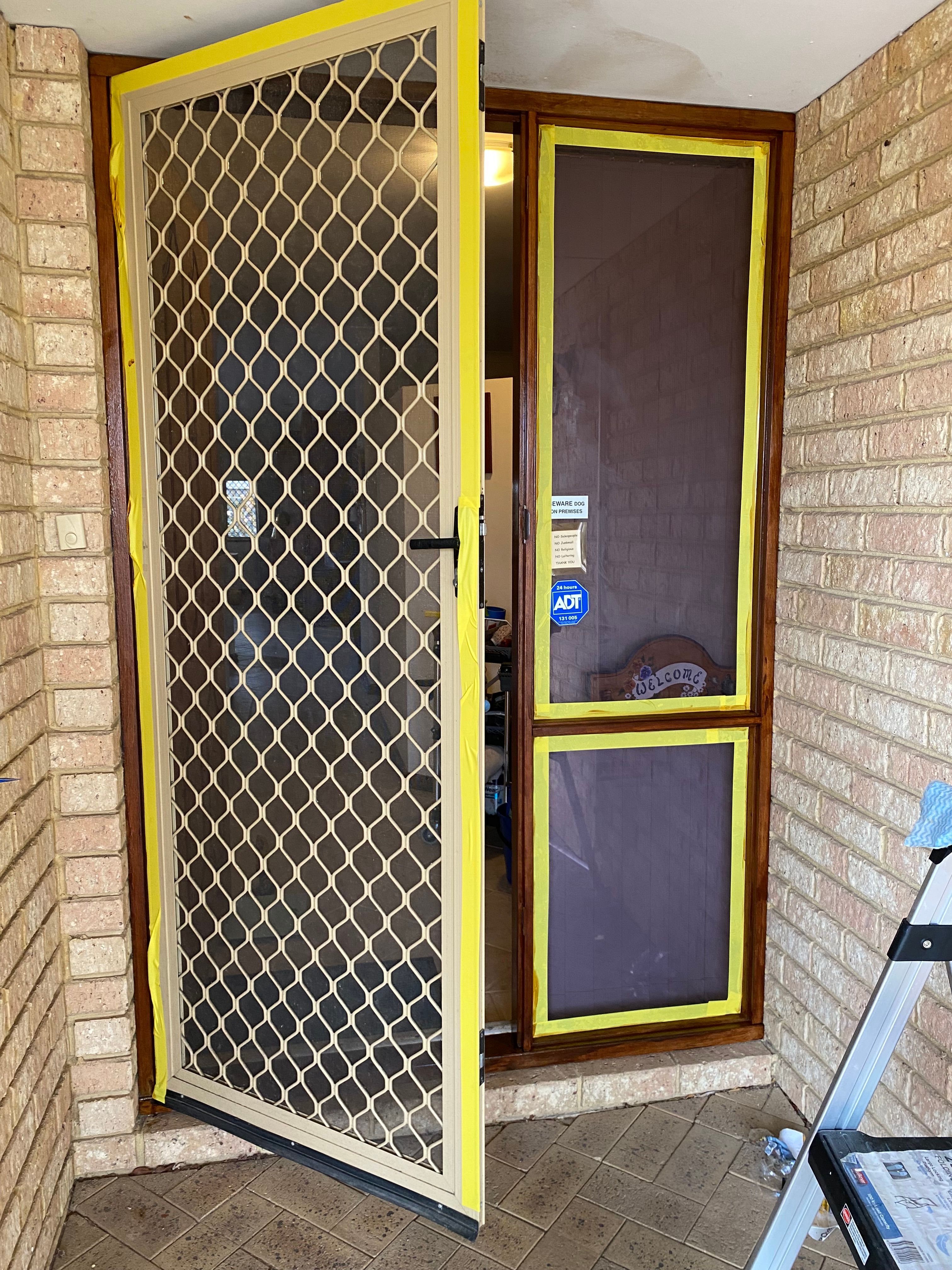 How to renew external front door frame? Bunnings community