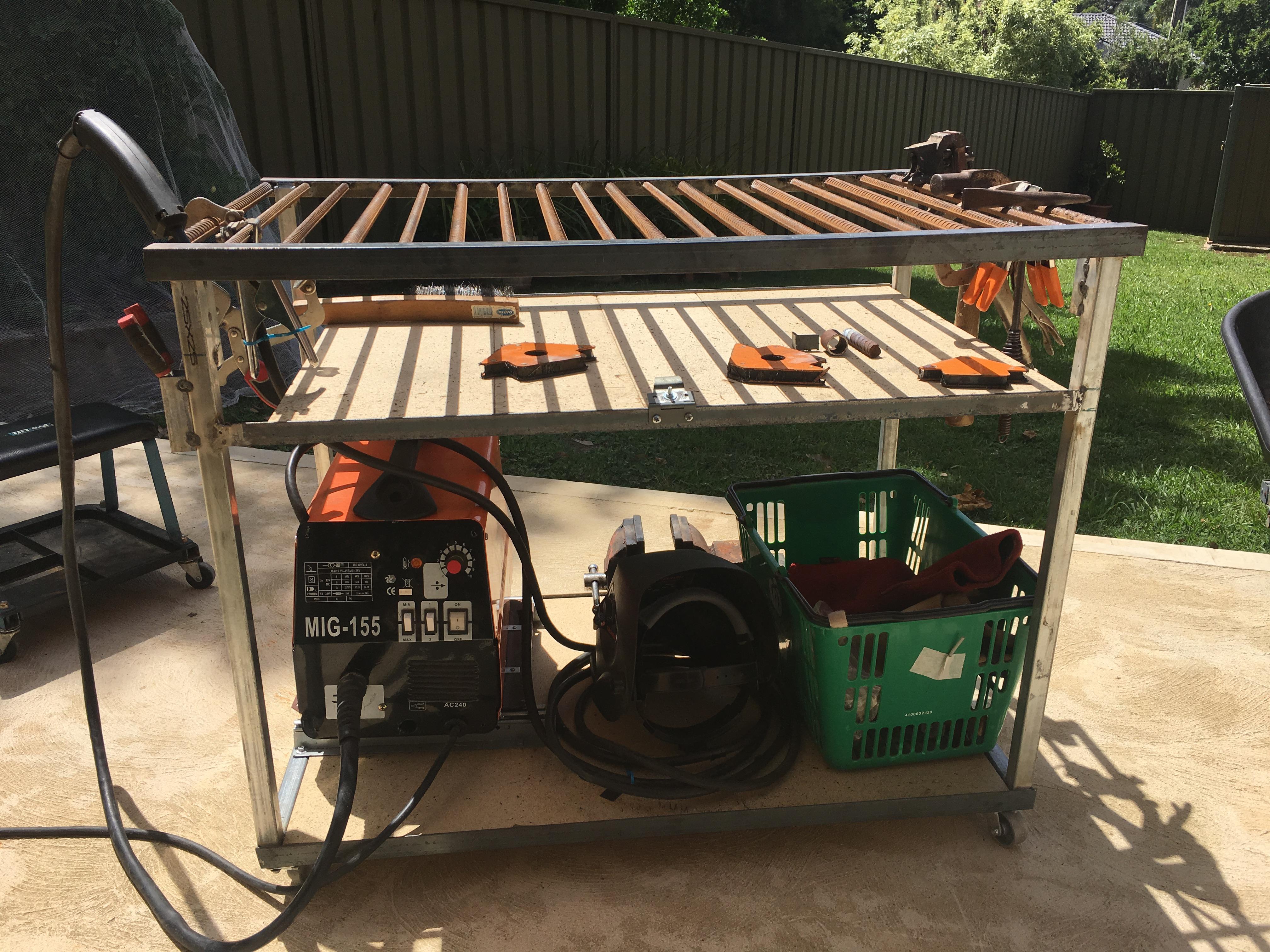 Welding table Bunnings community