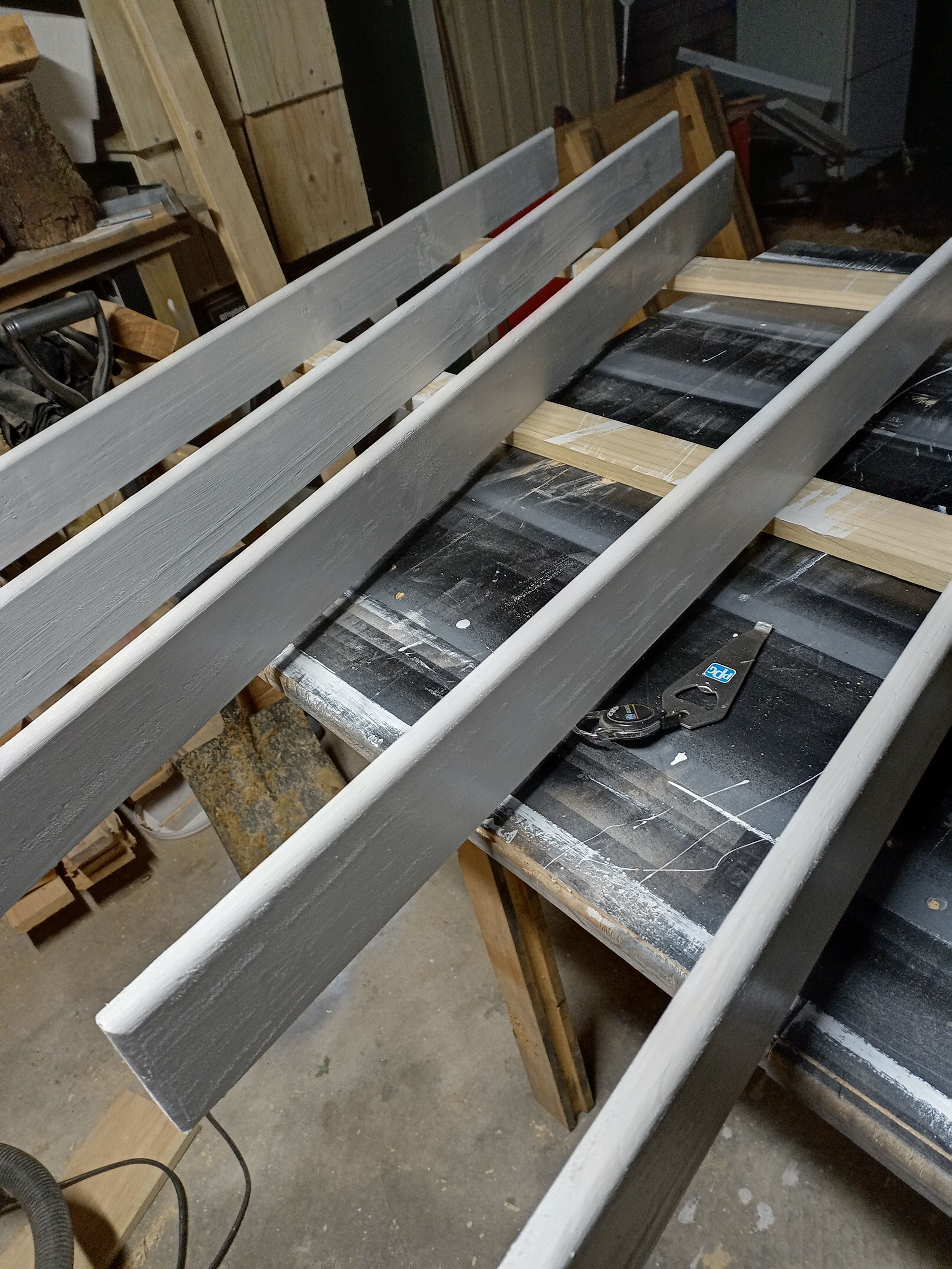 Paling bench seat using recycled timber Bunnings community