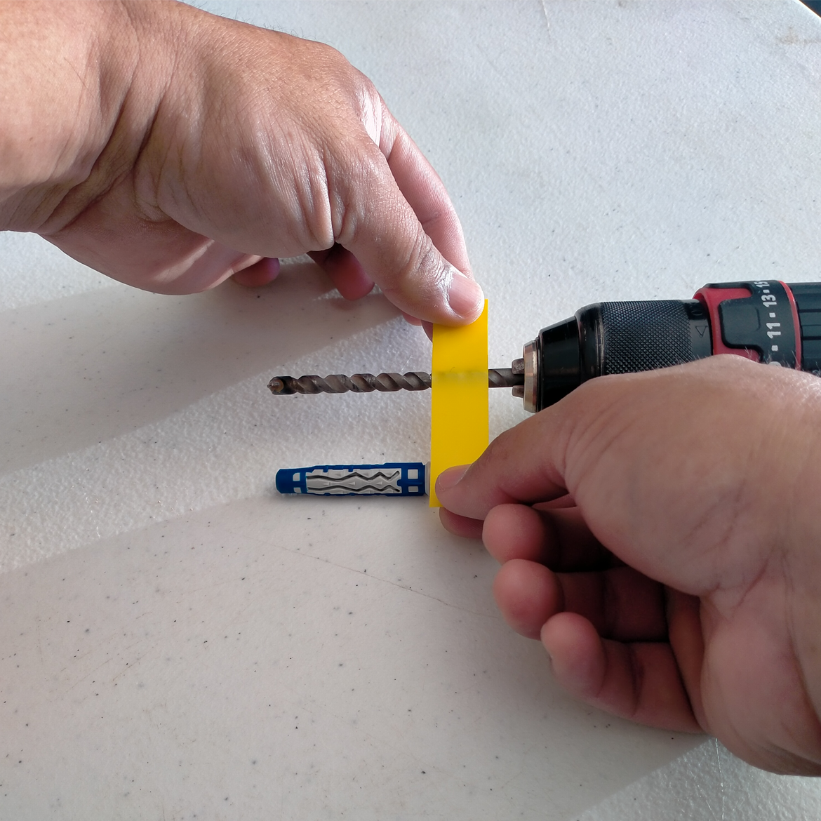 How to drill into brick Bunnings community