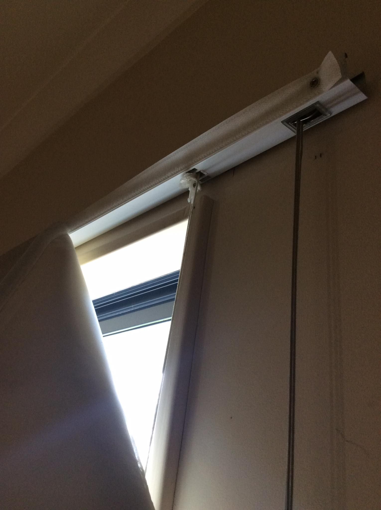 Solved How to replace blinds with curtains? Bunnings community