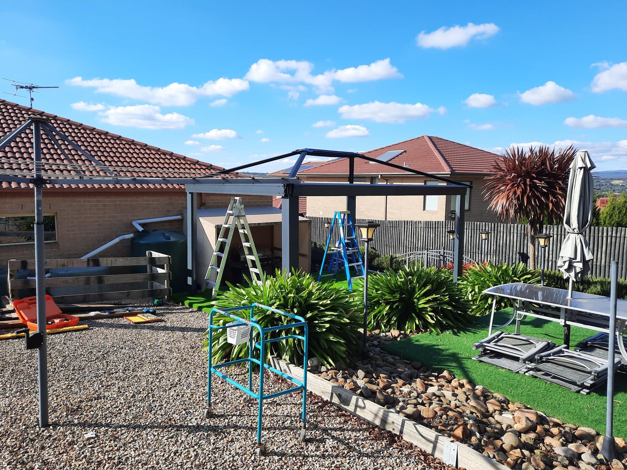 Canopia Dallas 4900 gazebo assembly Bunnings community