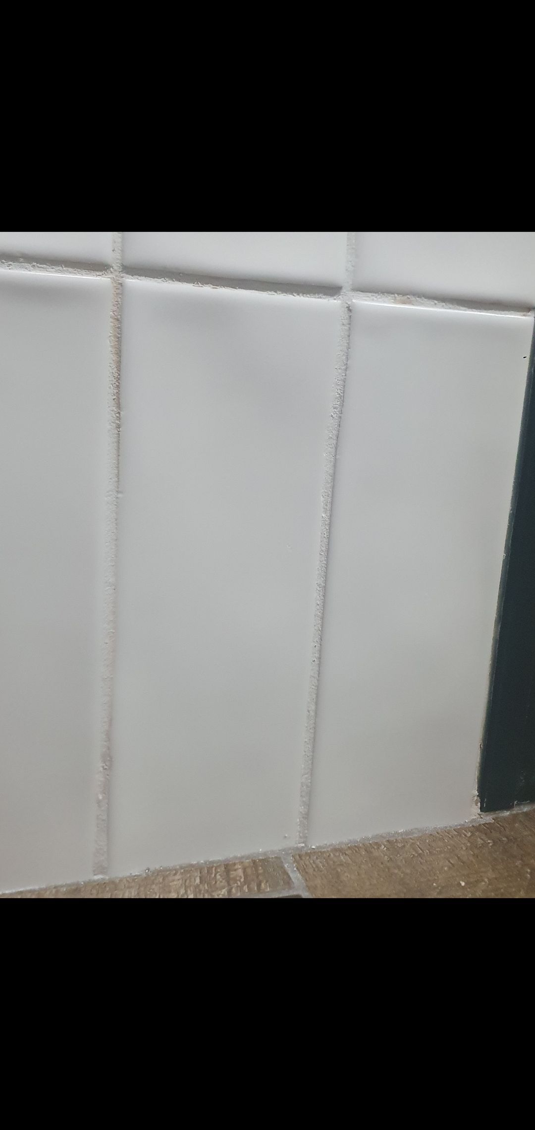 How to remove ink from tile cut mark? Bunnings community