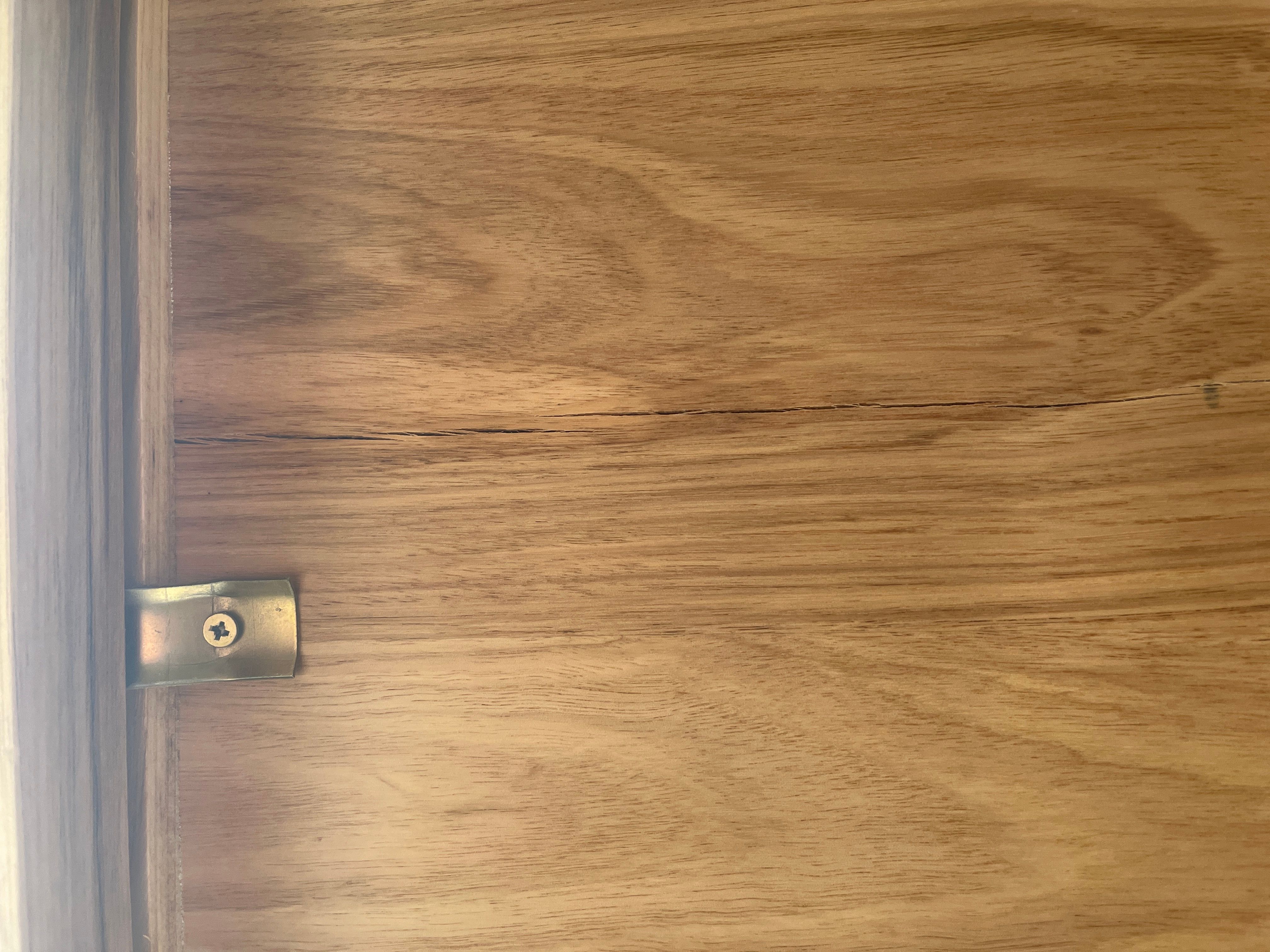 How to fix crack in my wooden table with... Bunnings community