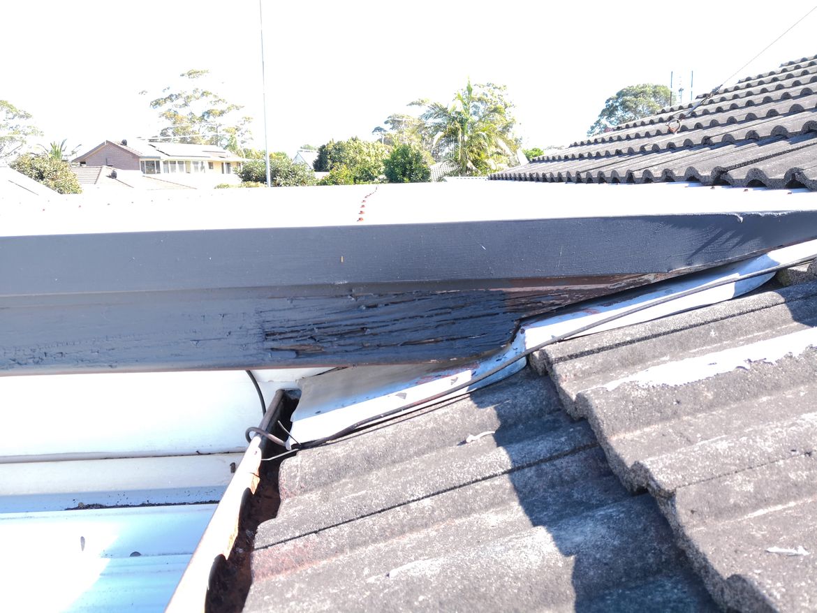 Still have to replace this (I bought the wood)