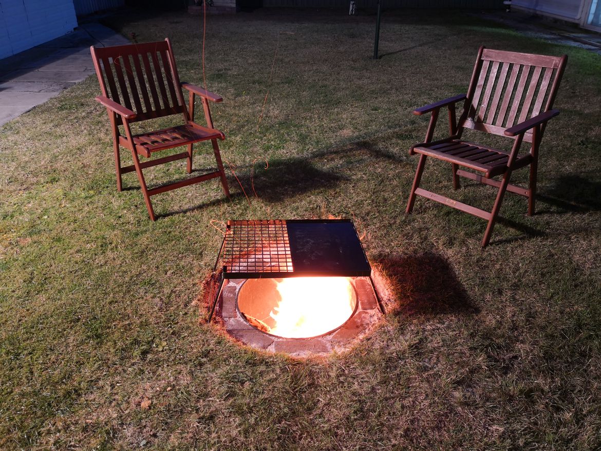 nice little mod for winter and wood cooked steaks :)