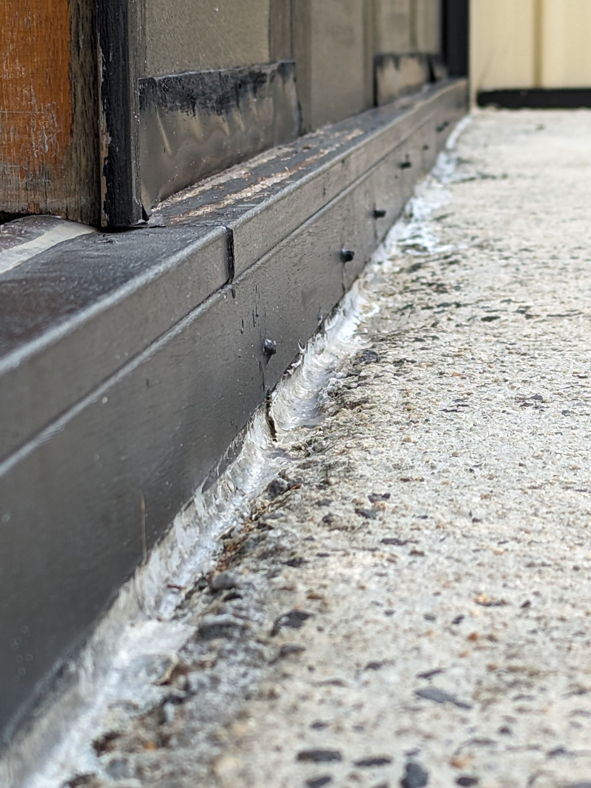 How to waterproof bifold outside doors Bunnings community