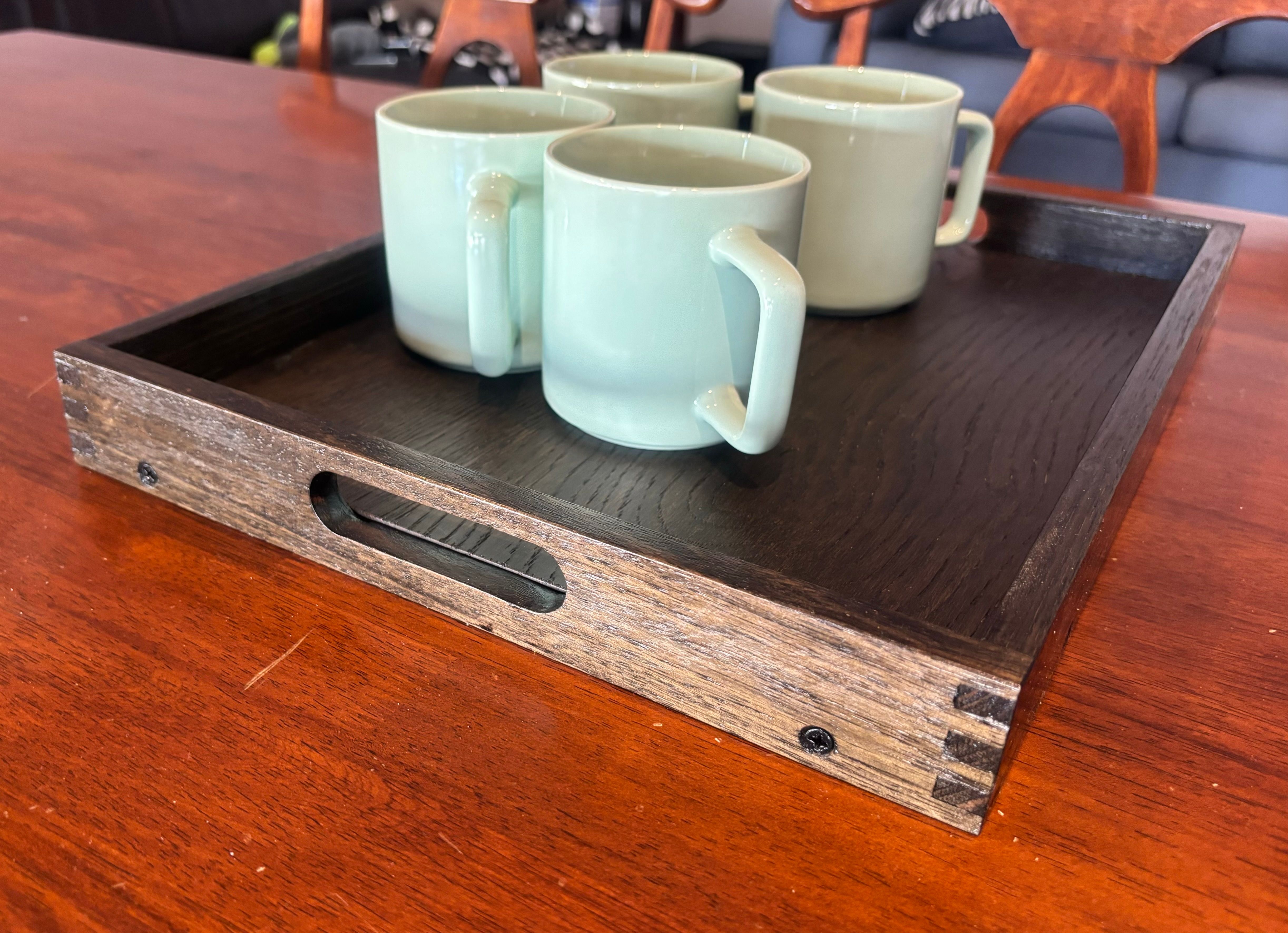 Serving tray built using floating floor Bunnings community