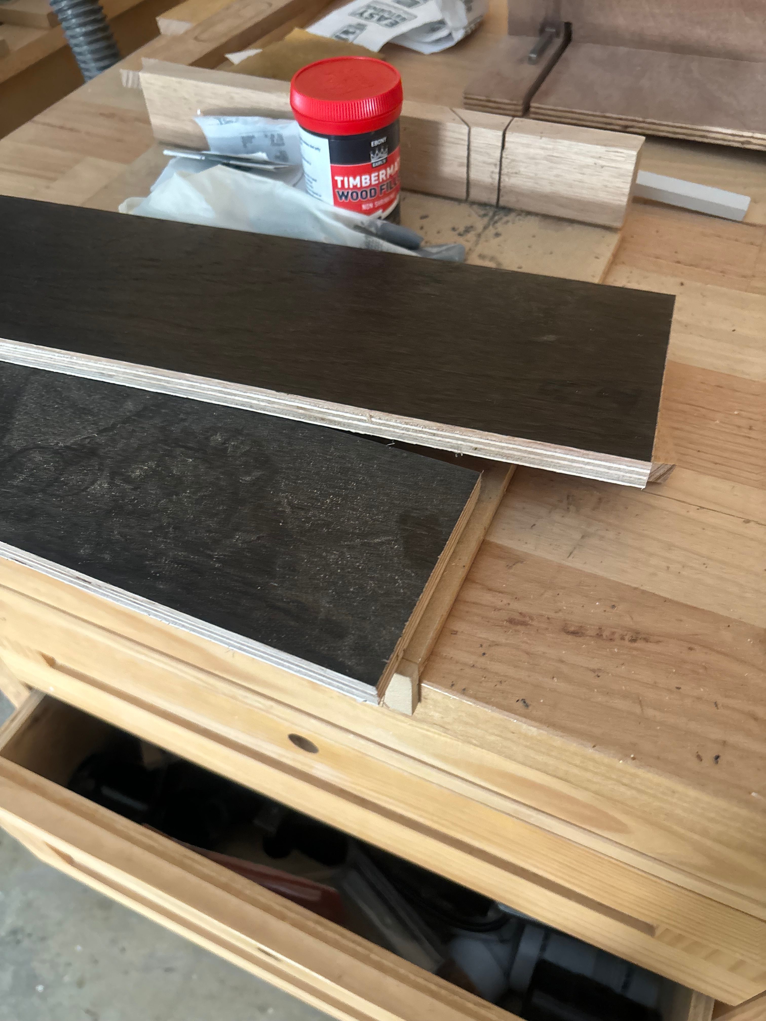 Serving tray built using floating floor Bunnings community