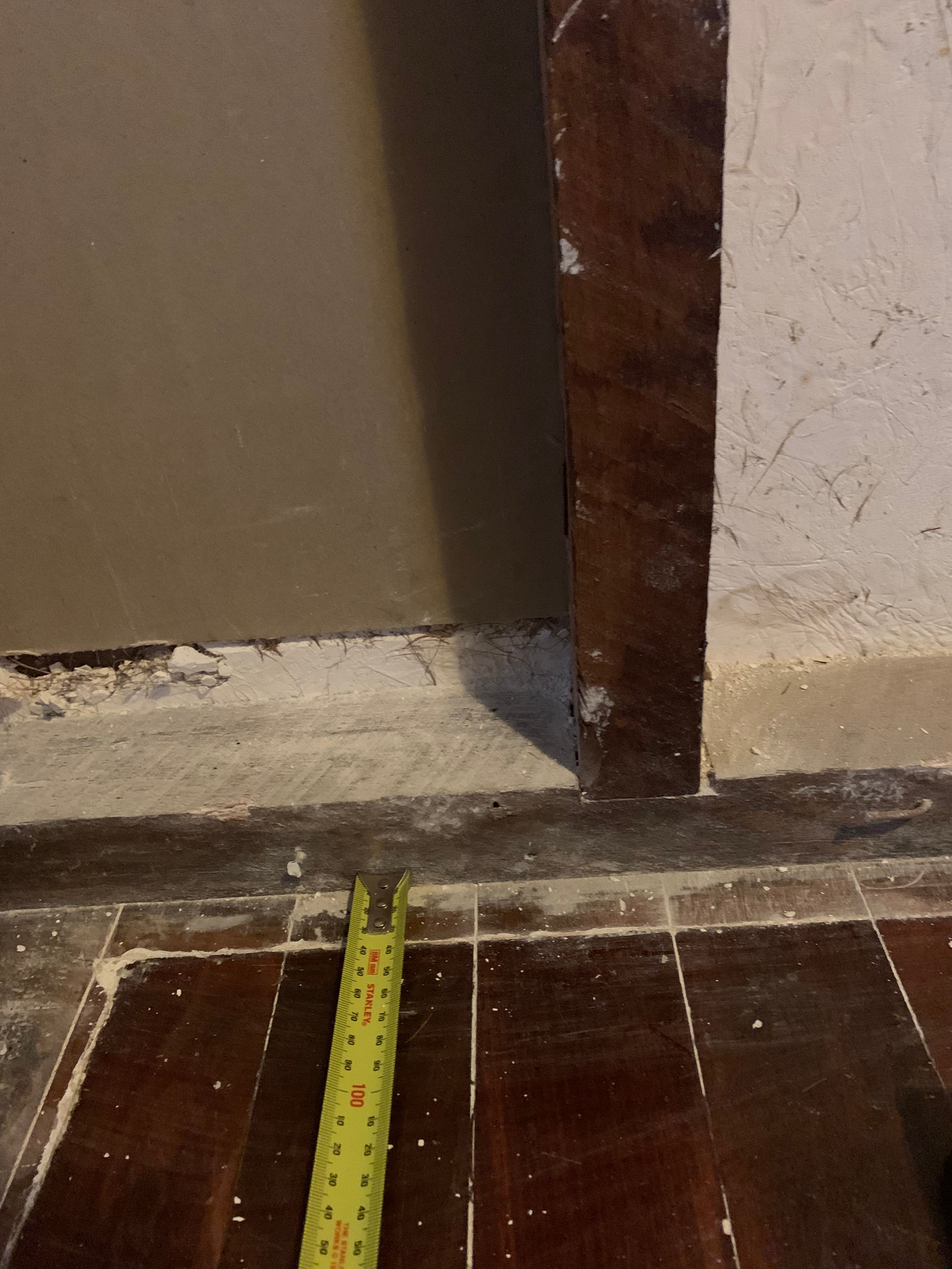 How to cut Jarrah floorboards close to s... Bunnings community