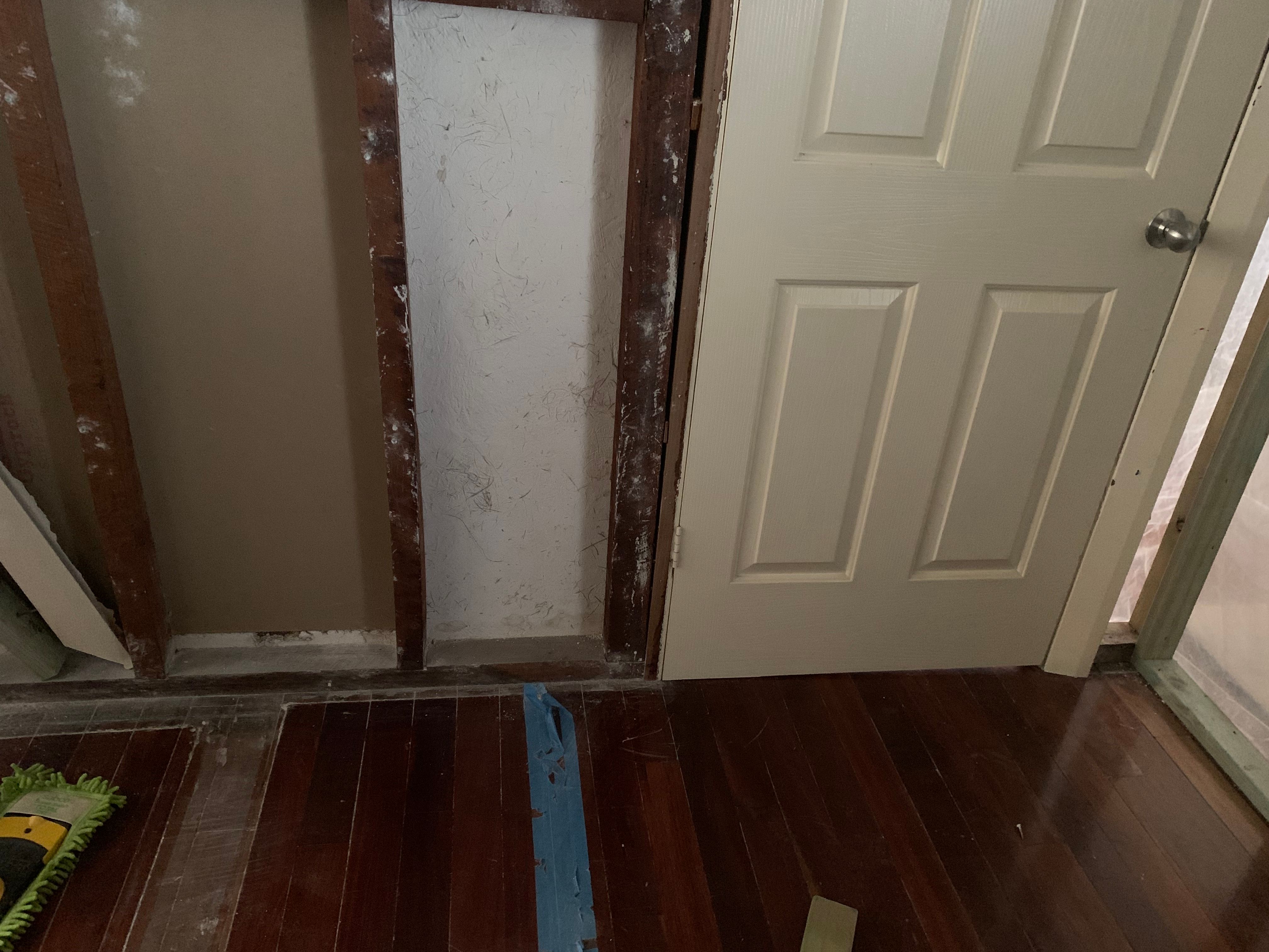 How to cut Jarrah floorboards close to s... Bunnings community