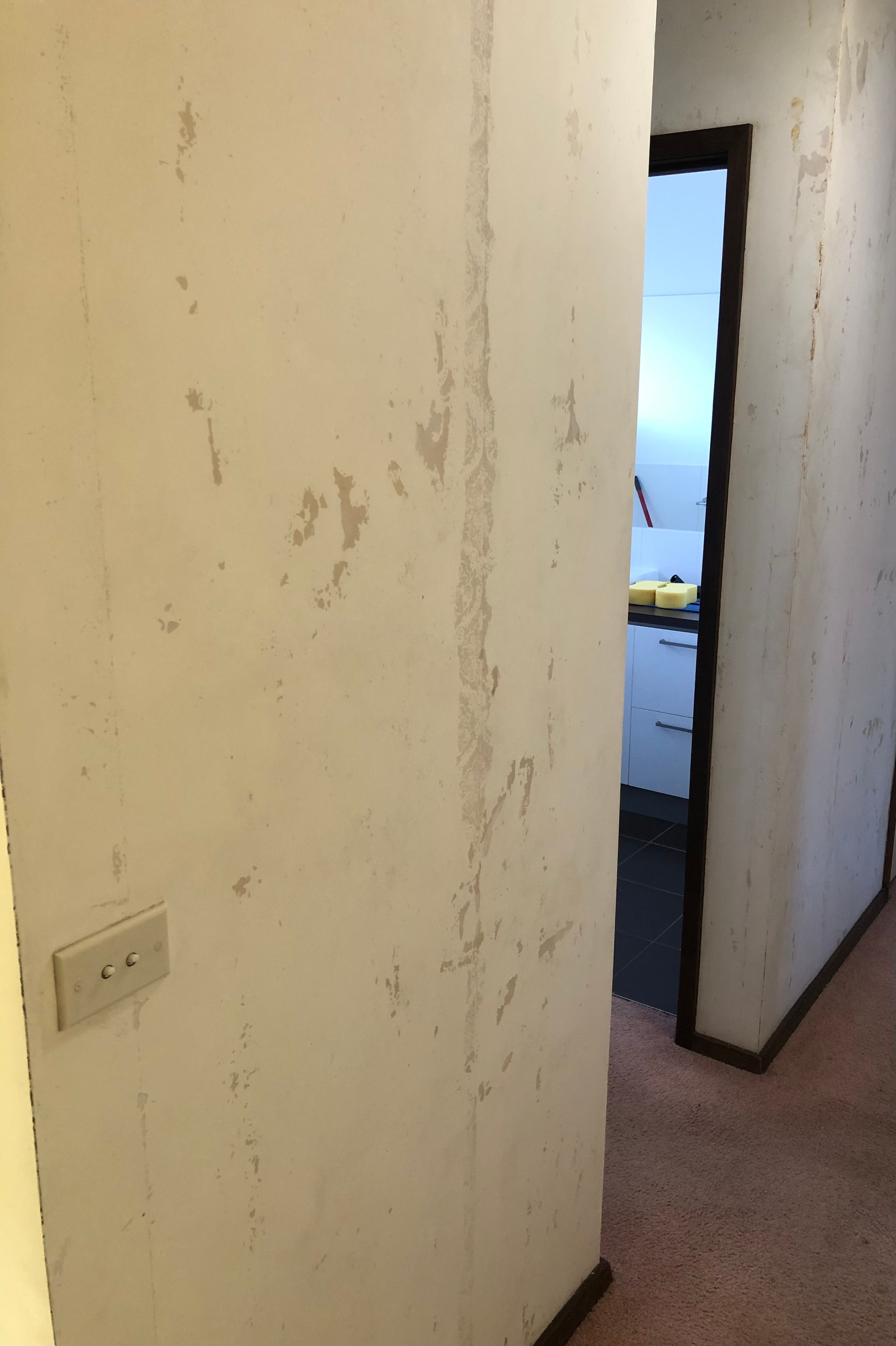 How to fix damaged drywall from wallpape... Bunnings community