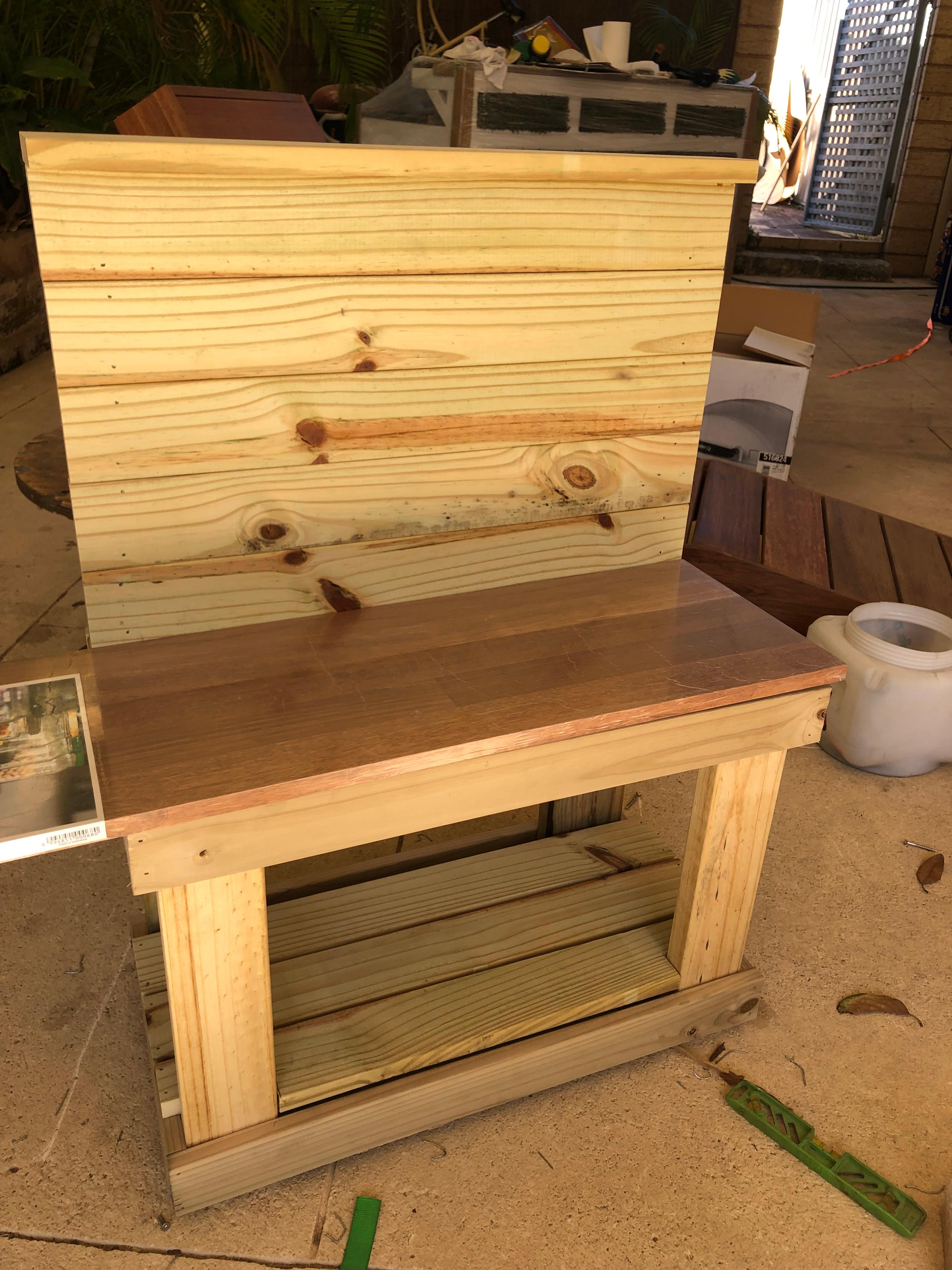 Kids mud kitchen Bunnings community