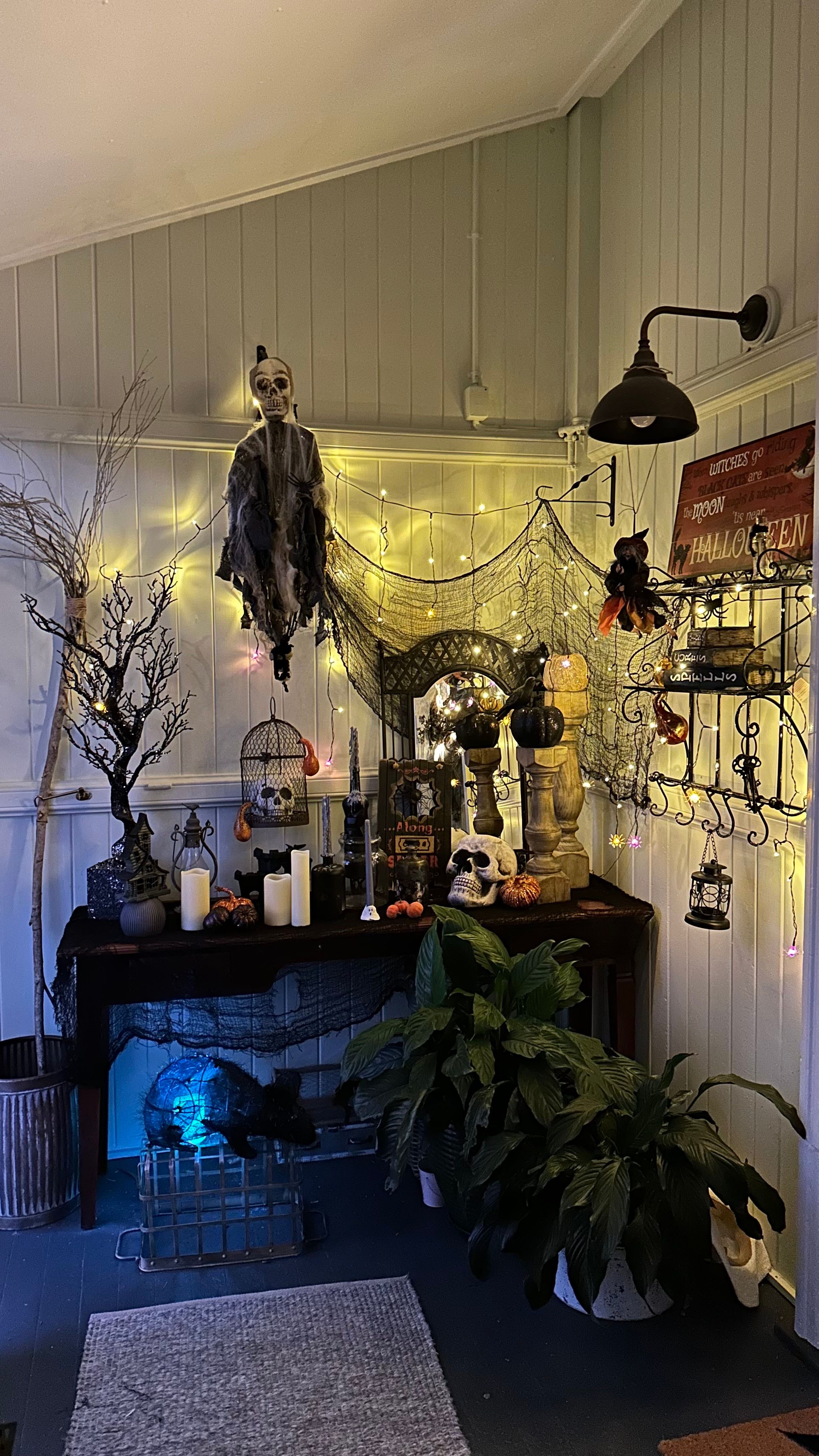 Porch makeover for Halloween Bunnings community