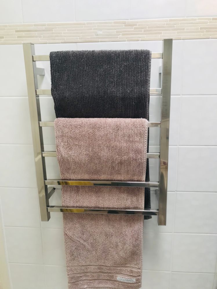 And a Towel rack