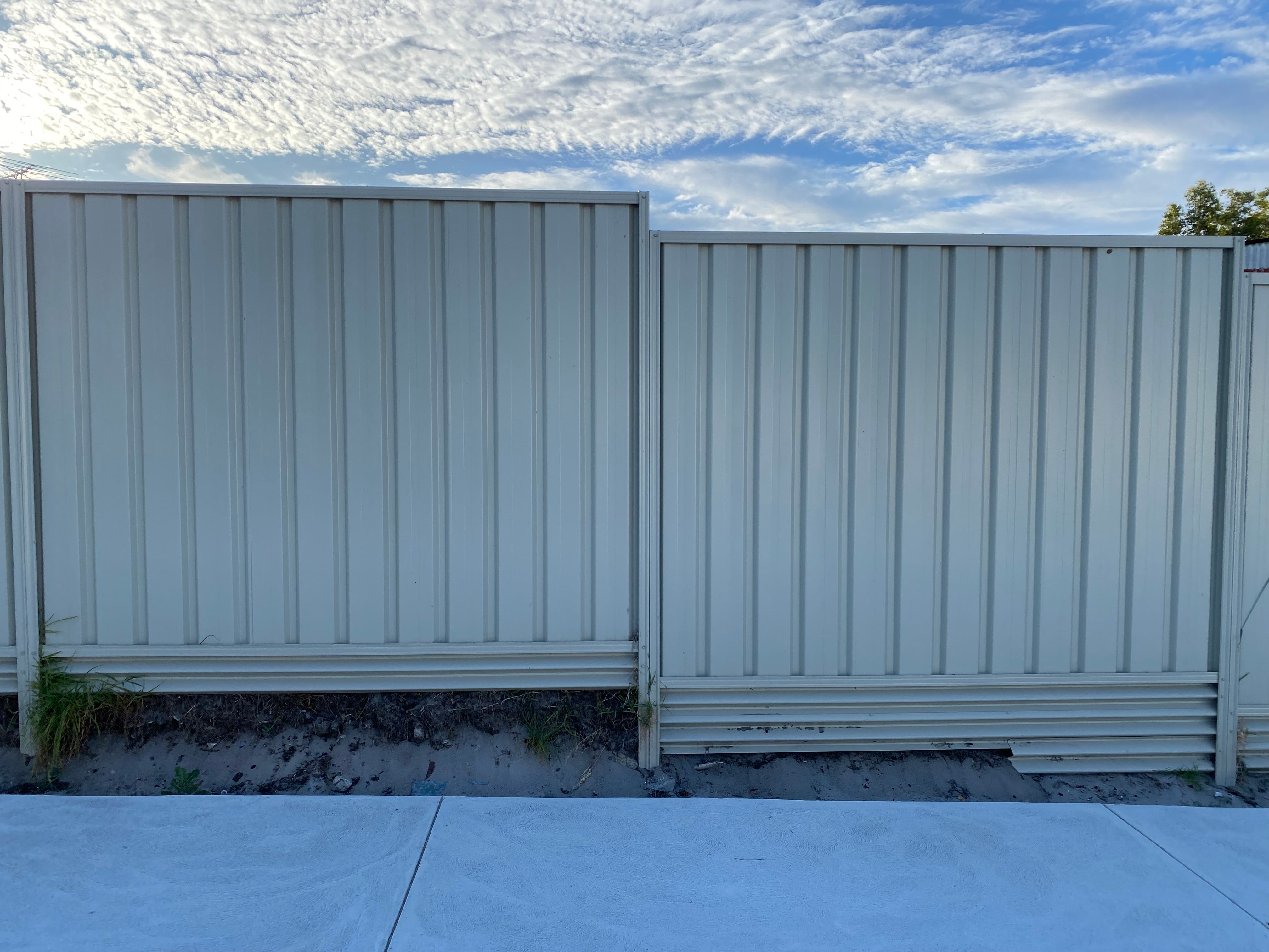 How to replace fencing plinth with concr... Bunnings community