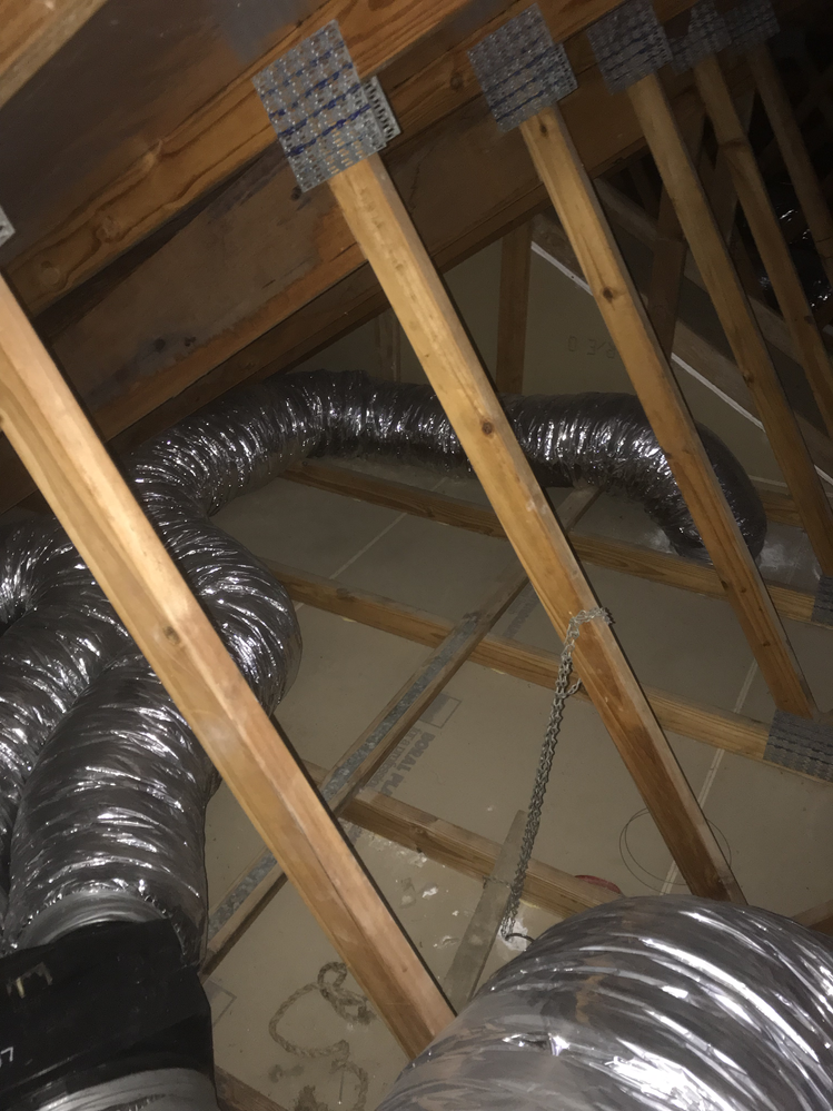 Original chandelier mount