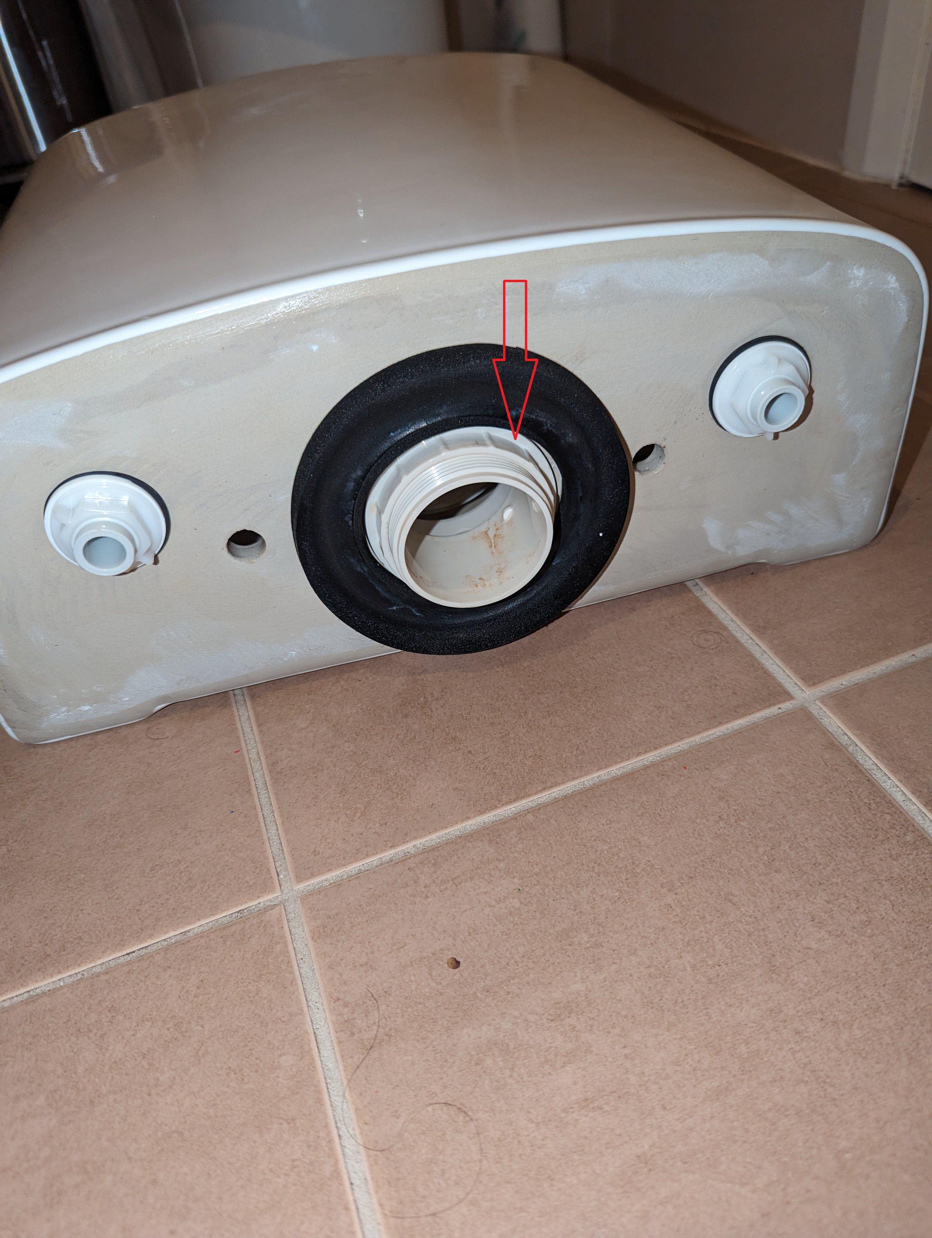 Re How to stop water leaking into the t... Bunnings community