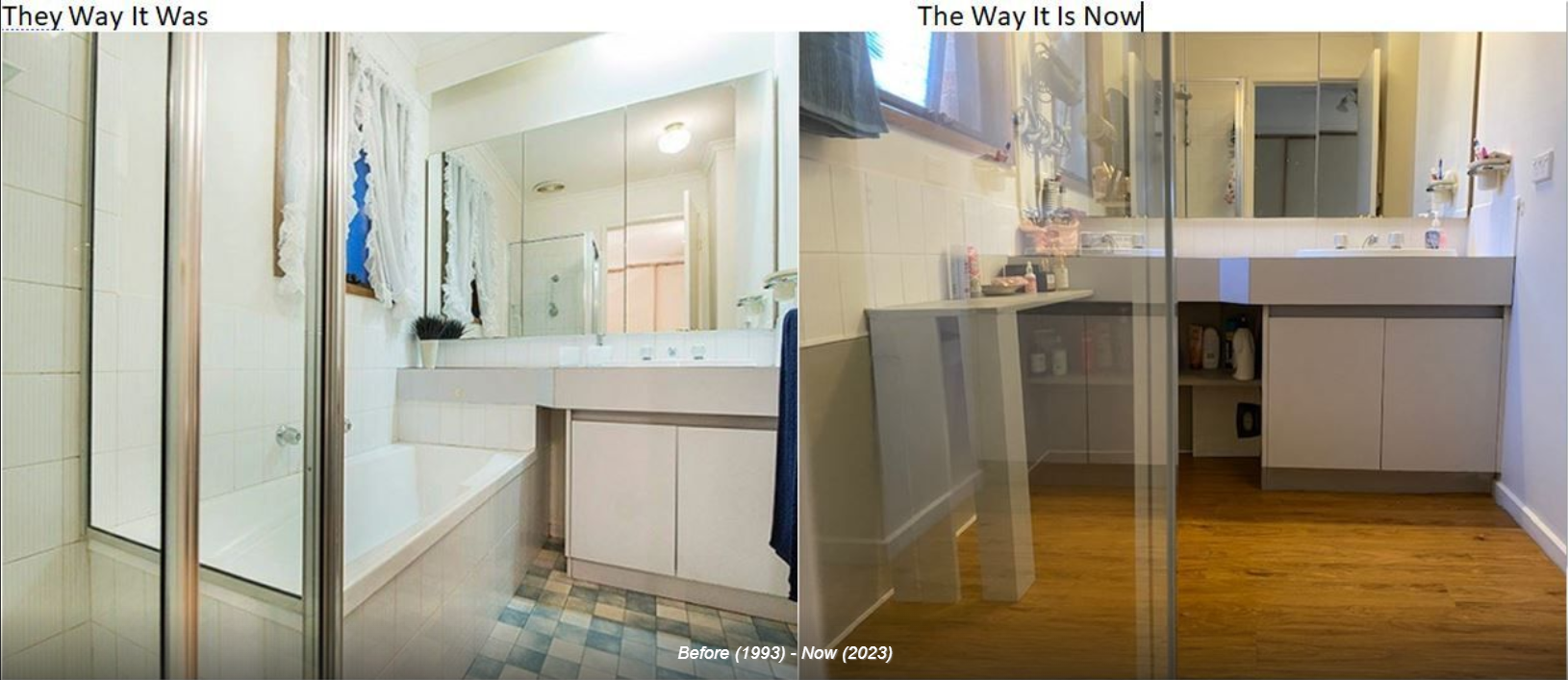 How to lay floorboards in bathroom? Bunnings community