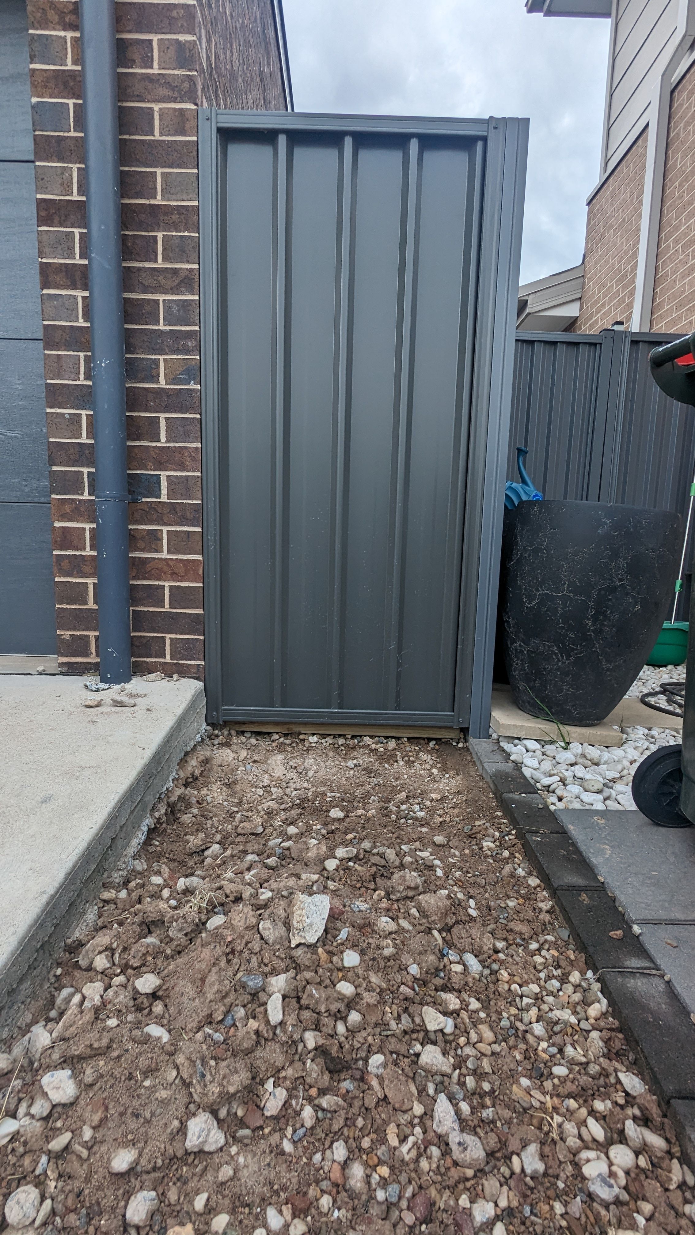 How to build a paver platform for bins? Bunnings community