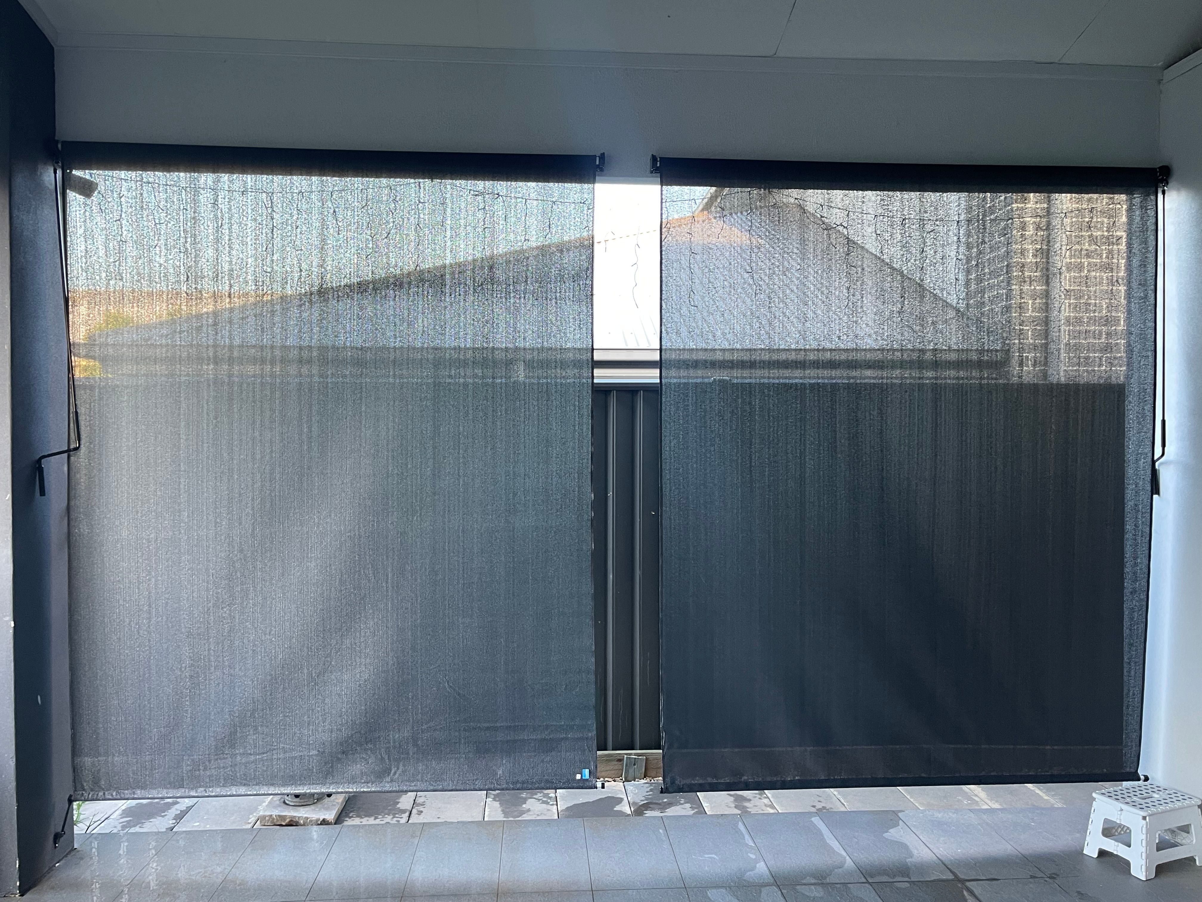 How to stop outdoor blinds from flapping... Bunnings community