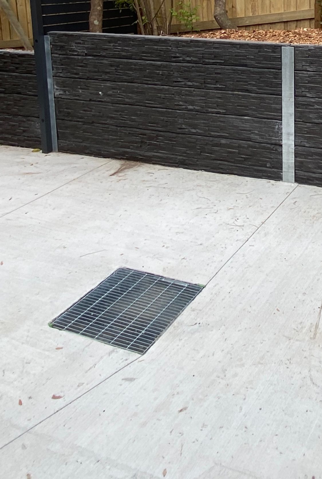 How to cover stormwater and sewage drain... Bunnings community