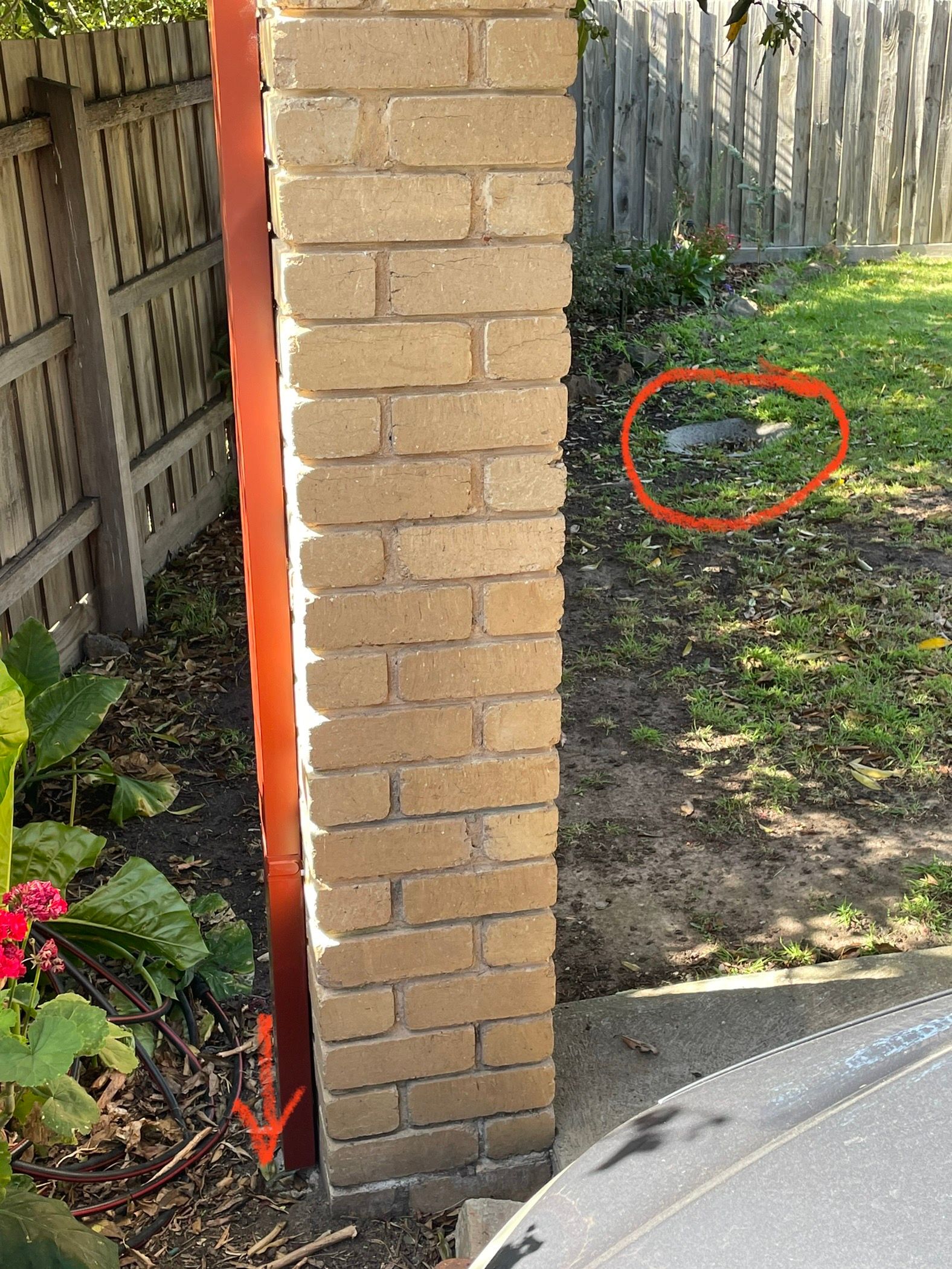 How to redirect this downpipe to the nea... Bunnings community