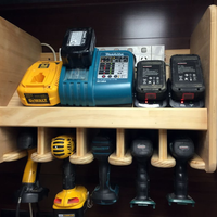 Drill charging station