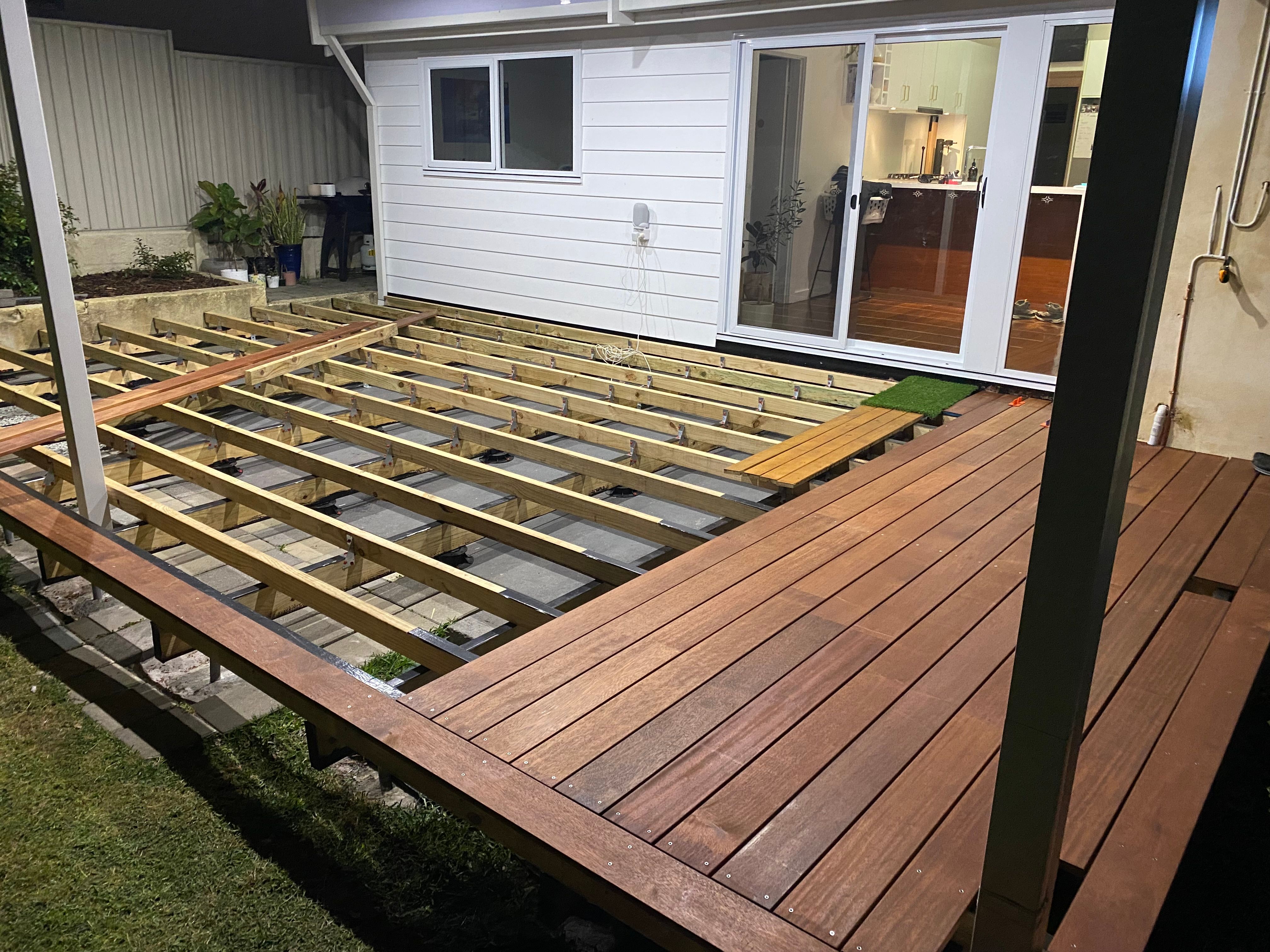 Solved How to build a lowlevel deck? Bunnings community
