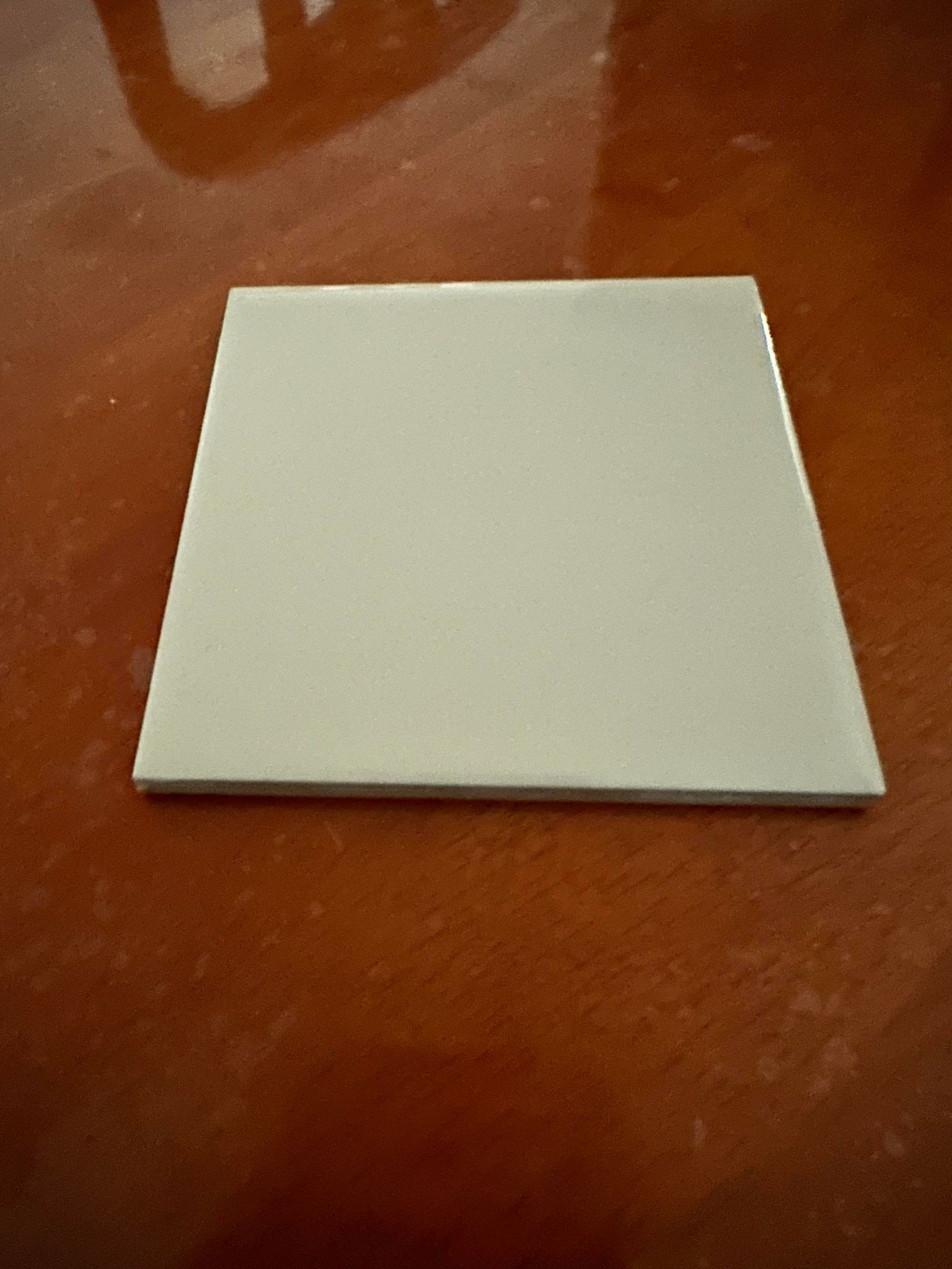 Laser engraving on a ceramic tile making... Bunnings community