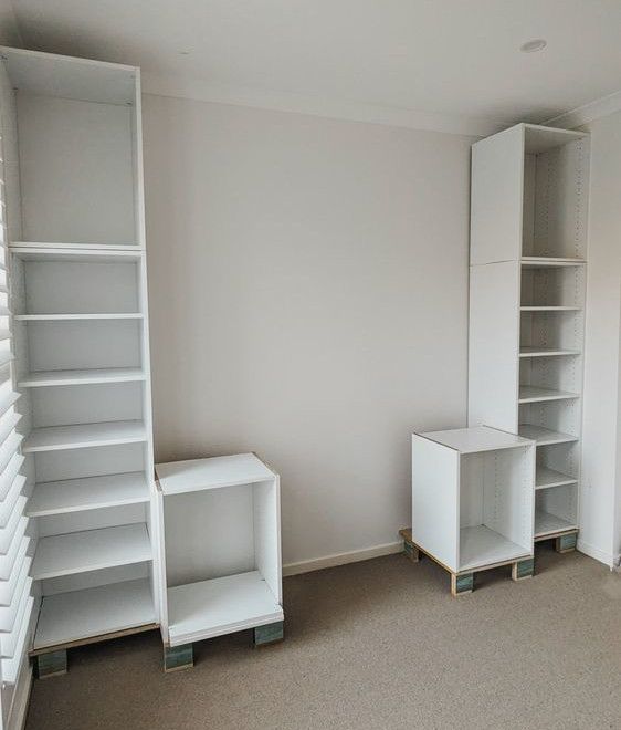 Custom home office using Flexi Storage Bunnings community