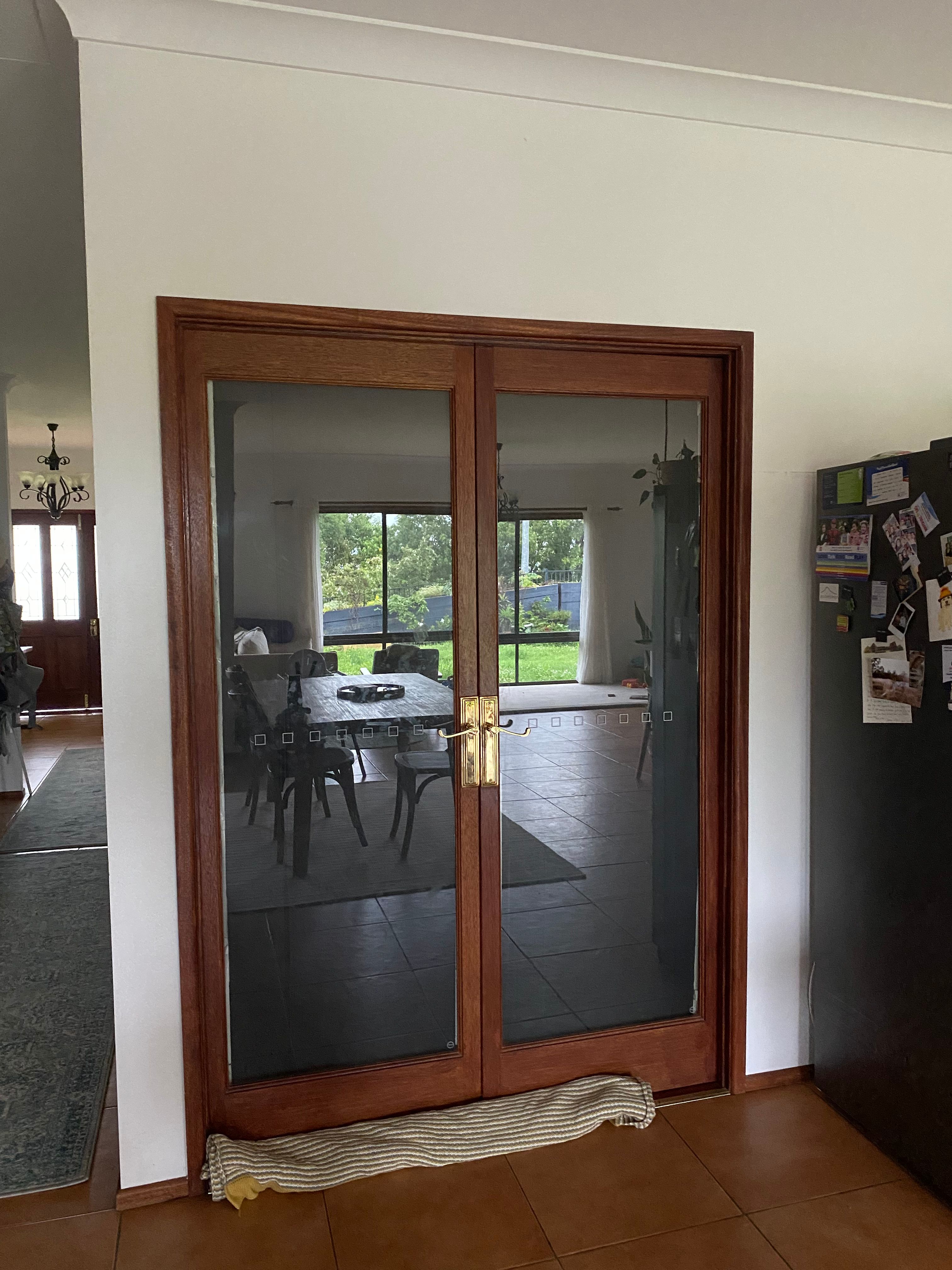 How to hang double doors? Bunnings community