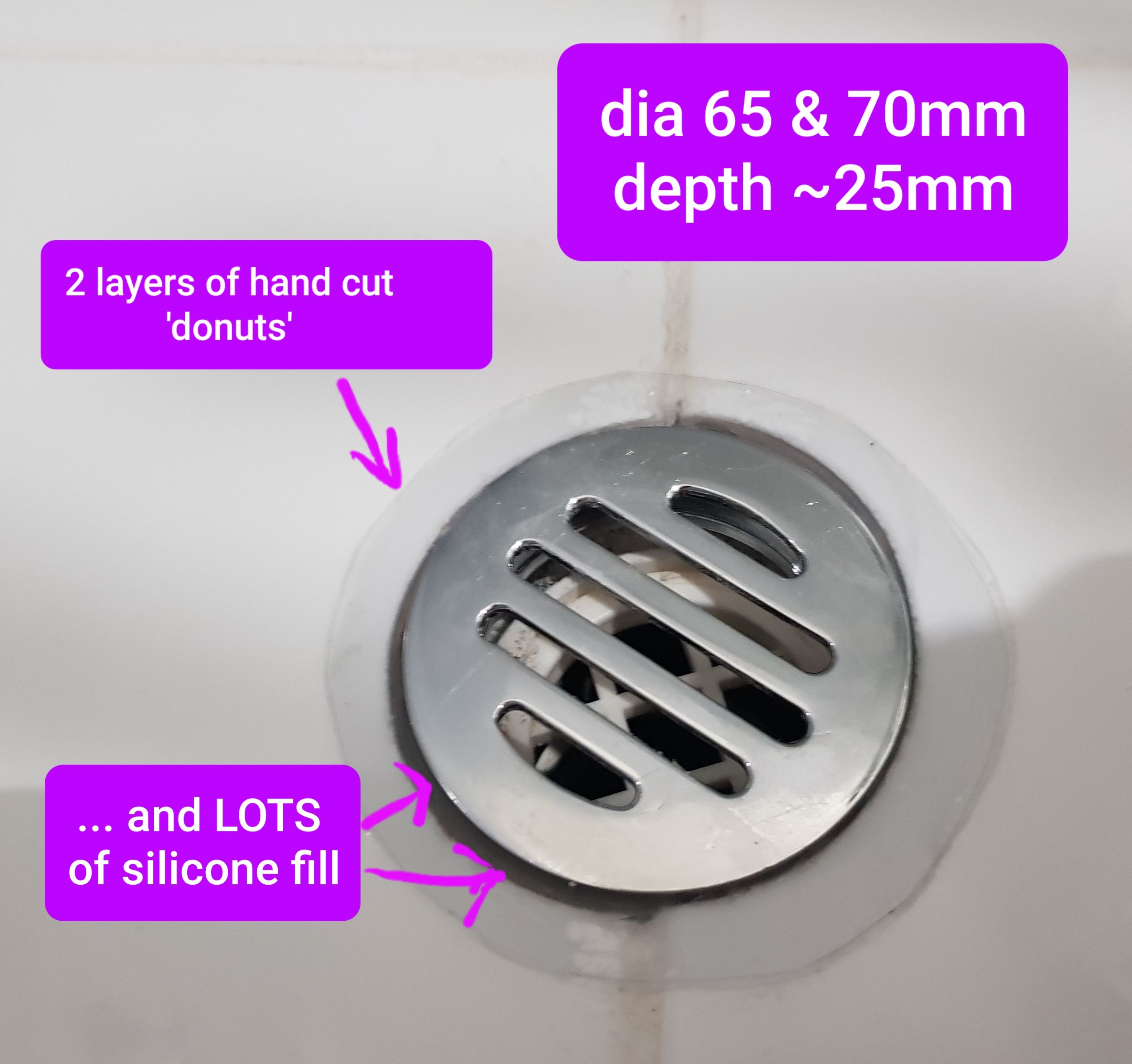 How to replace a shower drain cover? Bunnings community