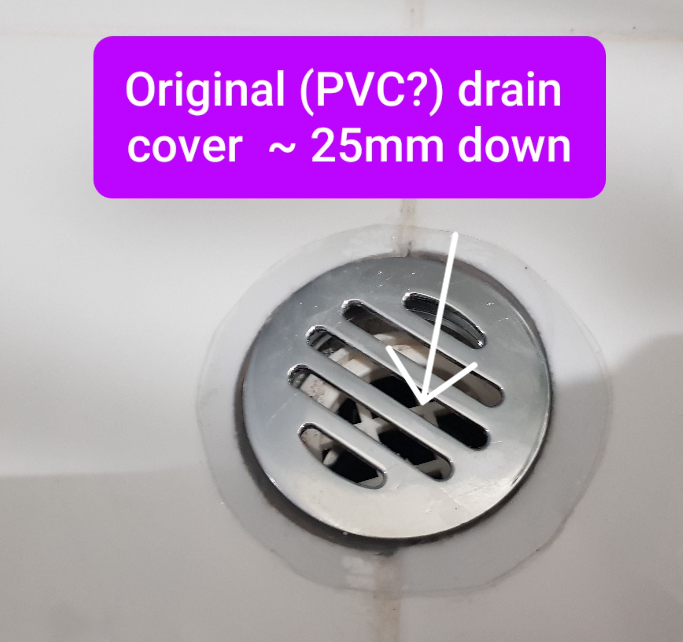 How to replace a shower drain cover? Bunnings community