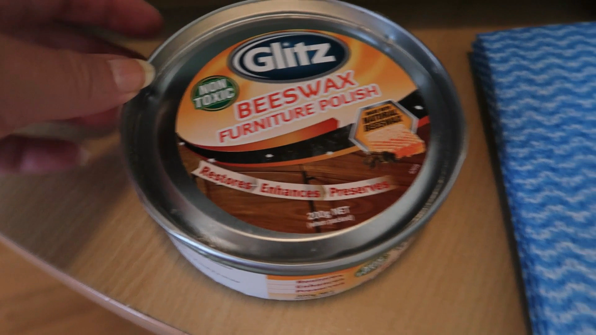 I always wax which gives the paint a lovely matte sheen.