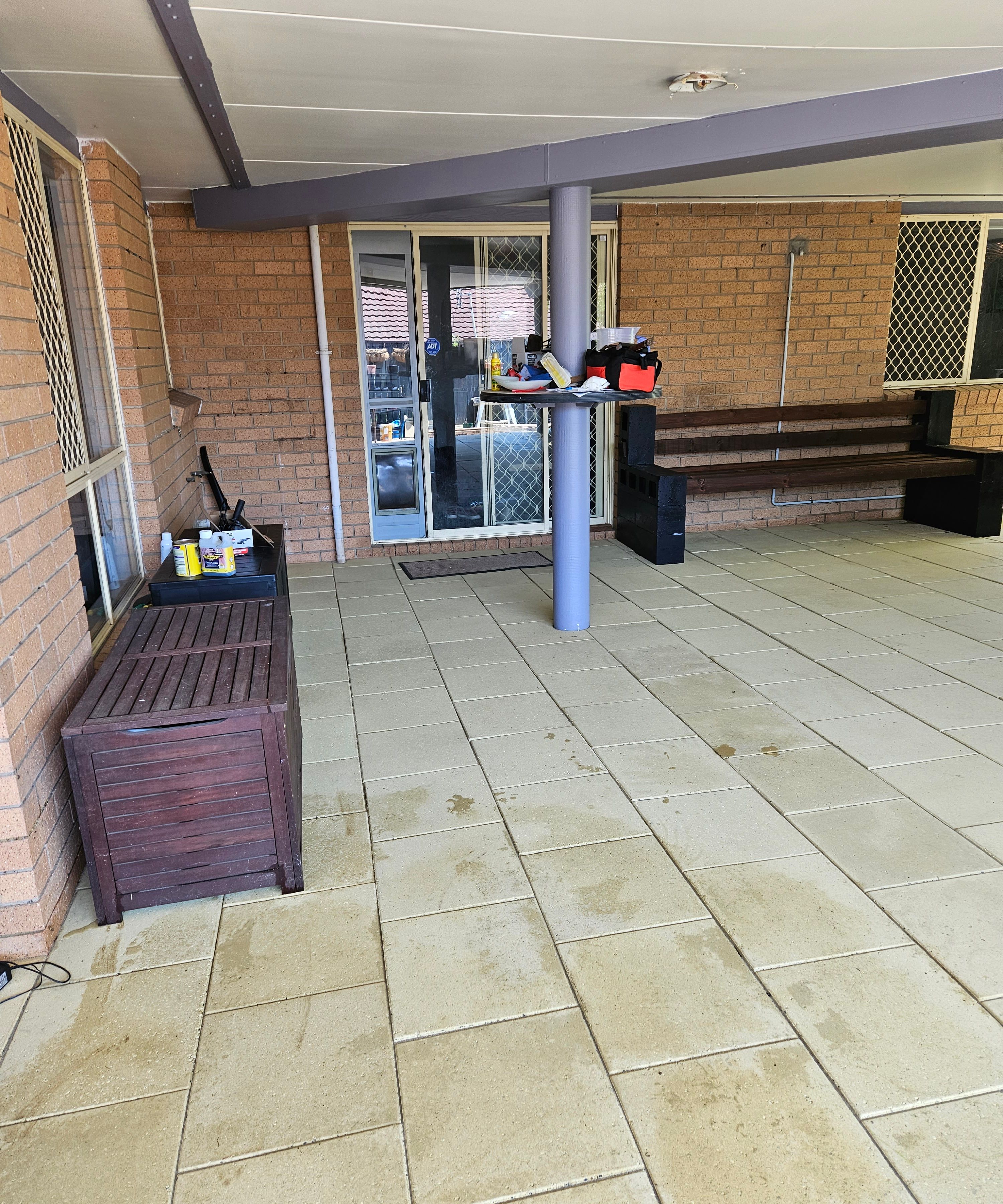 Re How to lay paving on my patio? Page 14 Bunnings community