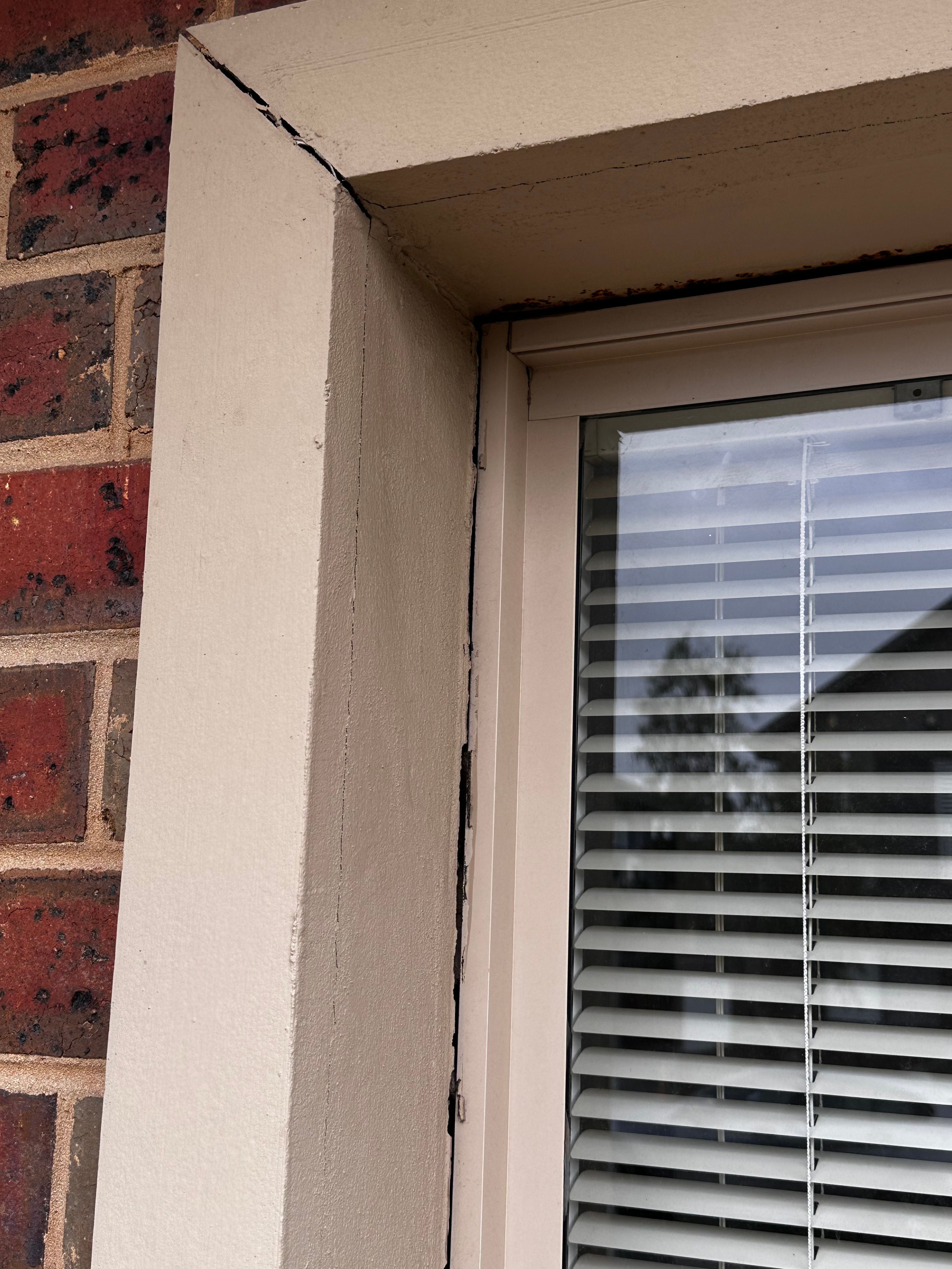 How to fill gaps along window frame? Bunnings community