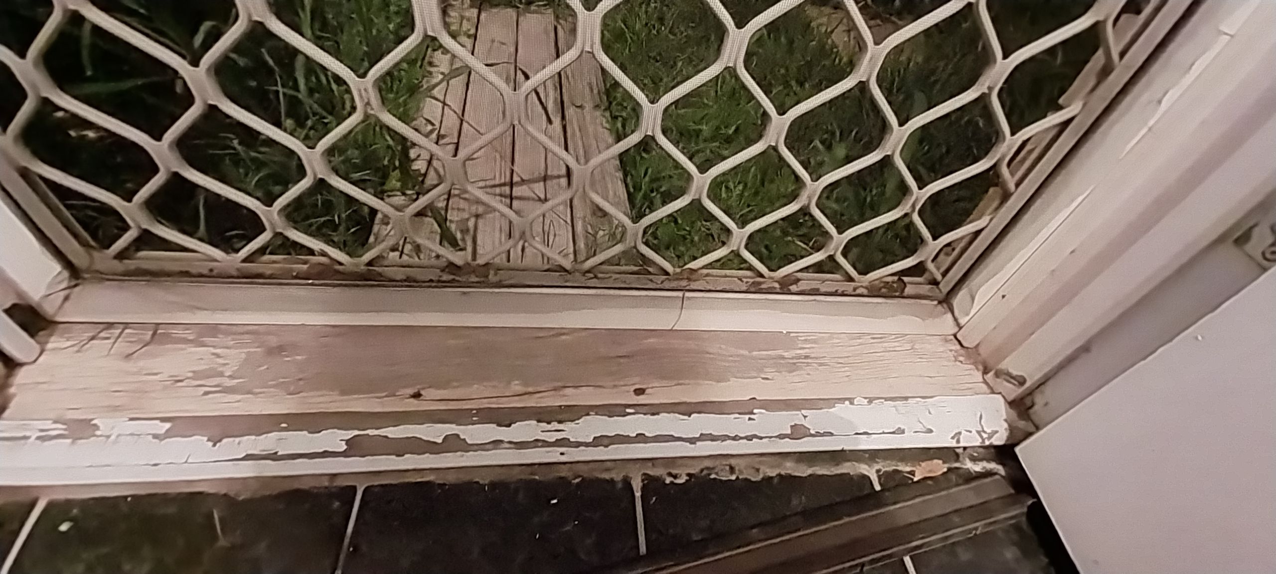 How to repair a waterdamaged door sill? Bunnings community