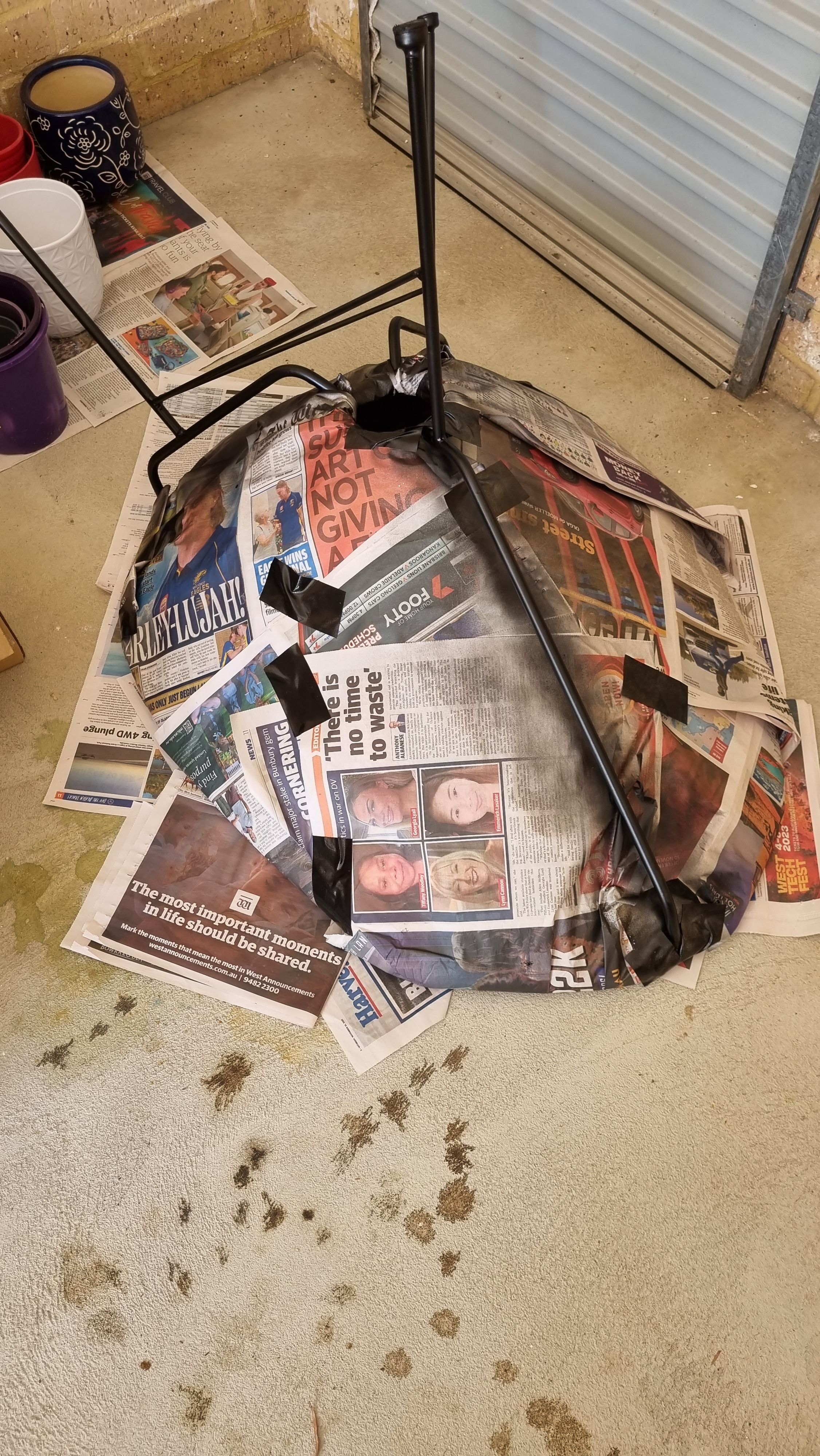 How to clean rusty chair legs? Bunnings community