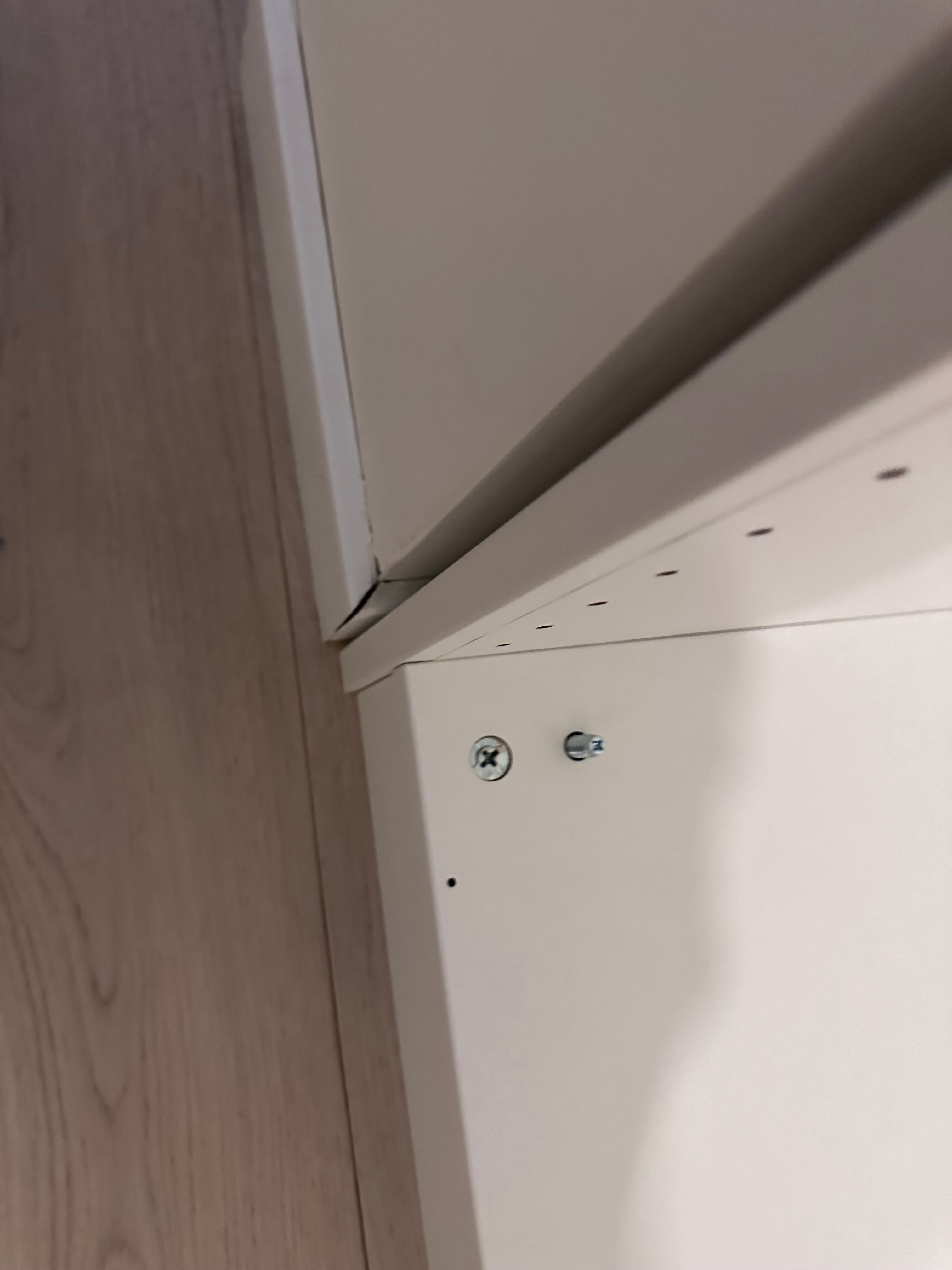 How to make my wardrobe look builtin? Bunnings community