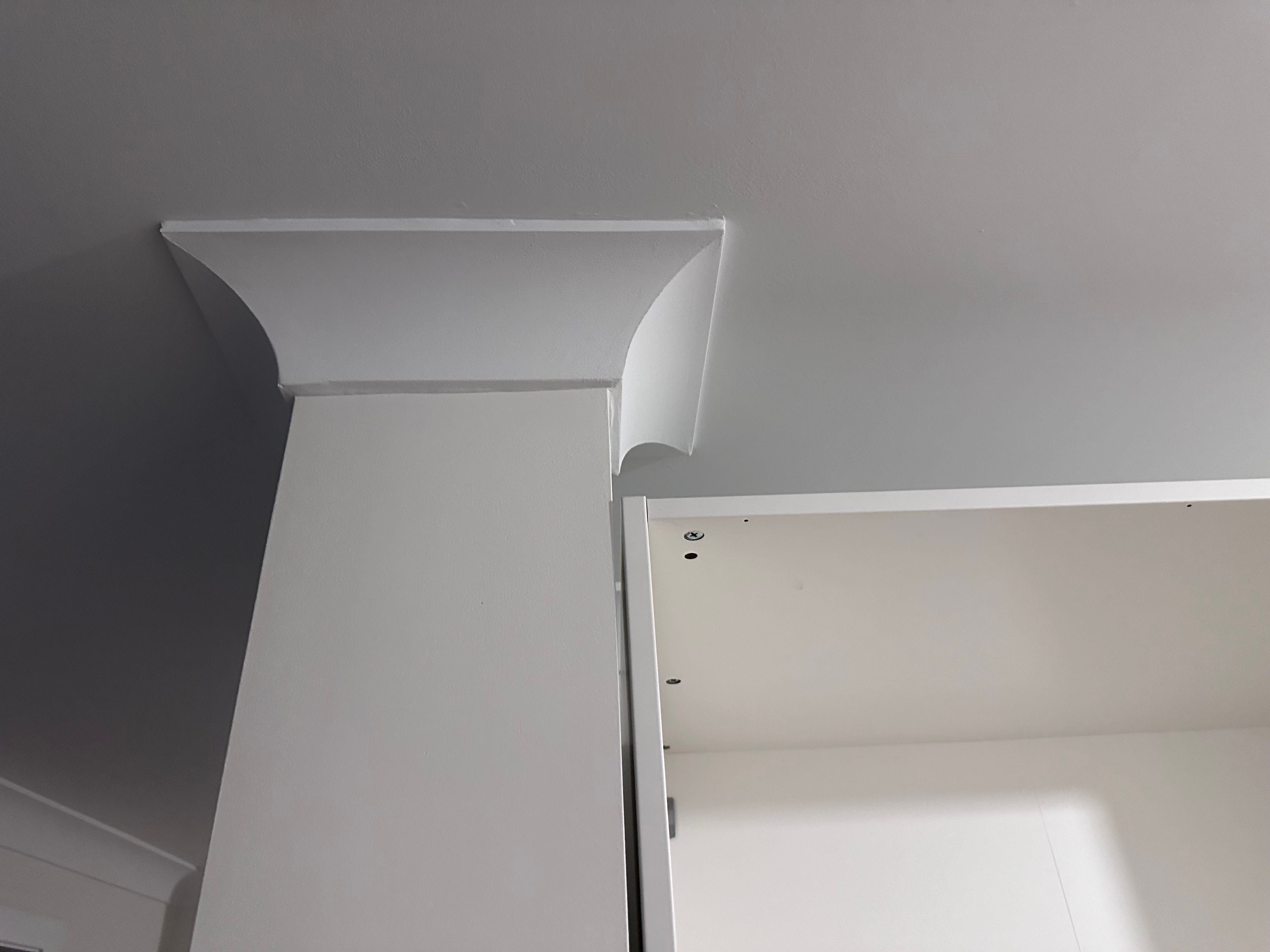 How to make my wardrobe look builtin? Bunnings community