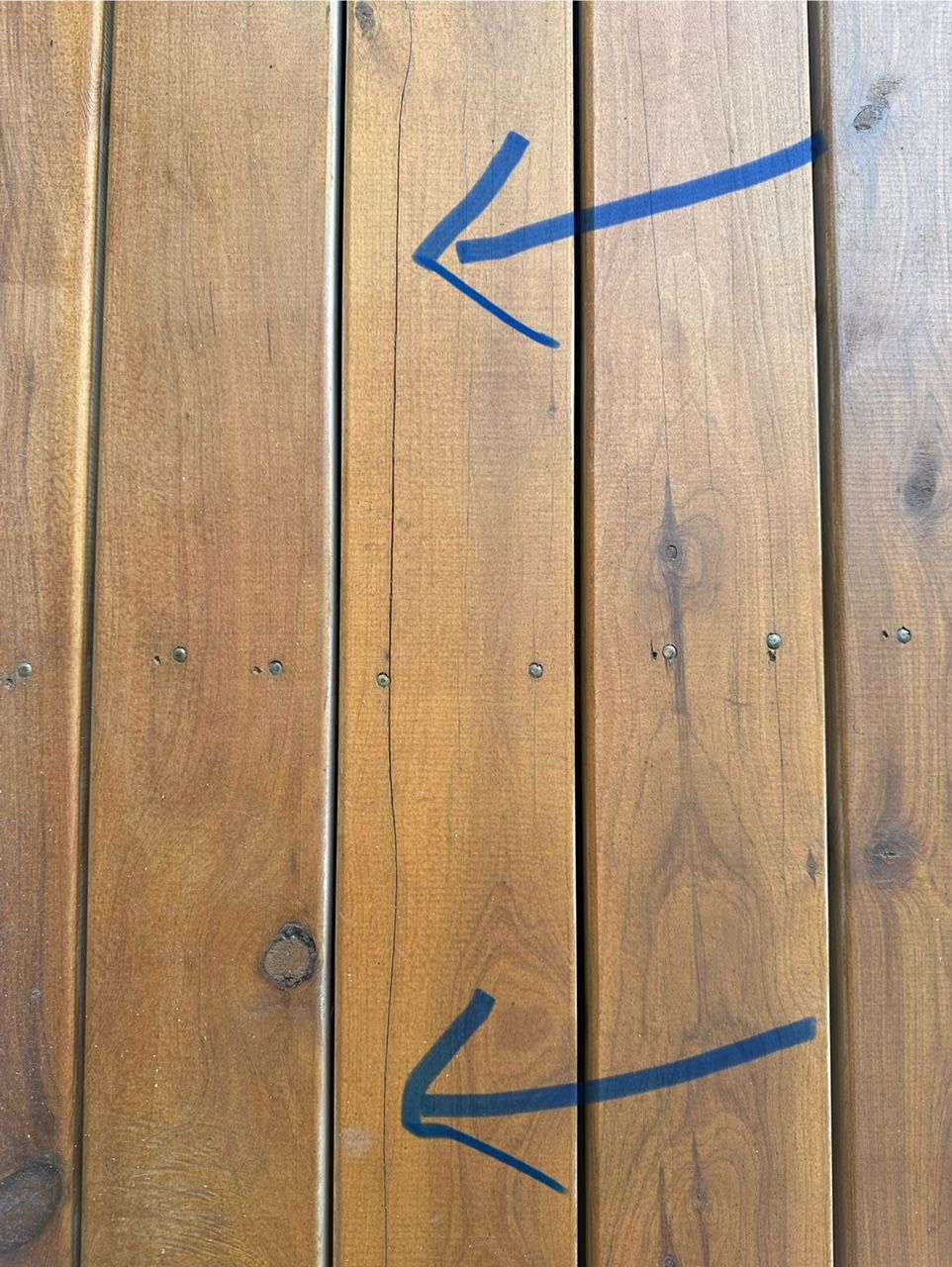 Solved How to fix a split decking board? Bunnings community