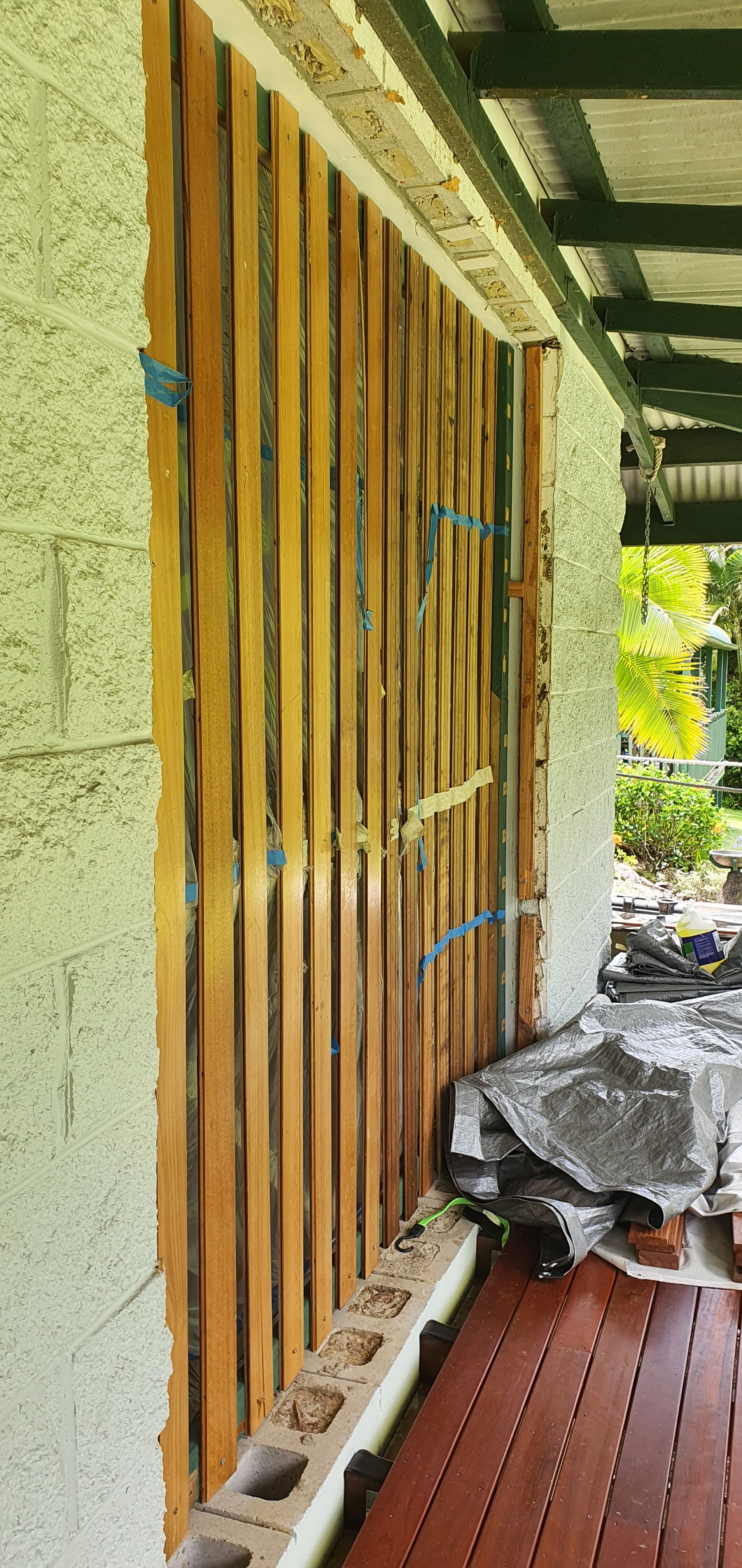 How to install French doors and frame? Bunnings community