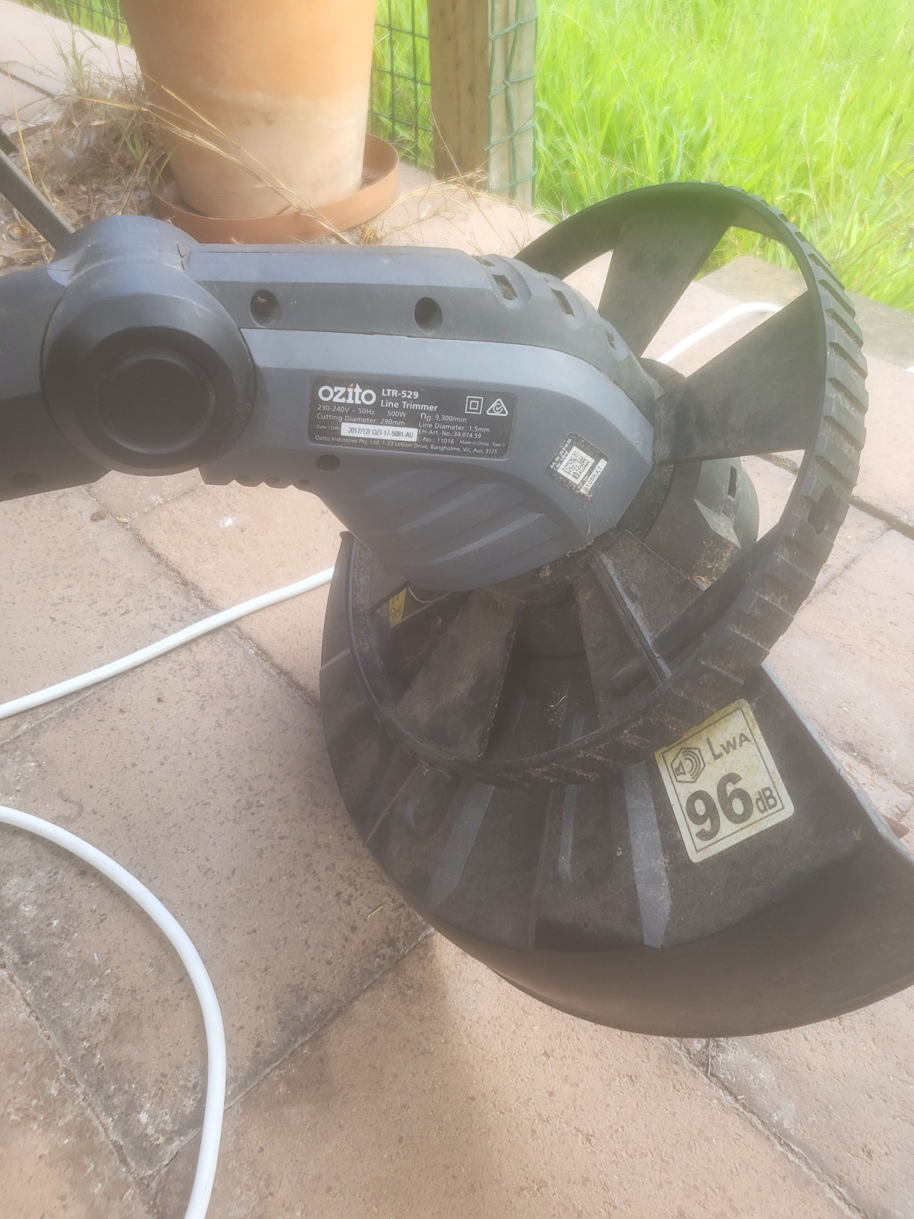 Ozito line trimmer spool not turning Bunnings community