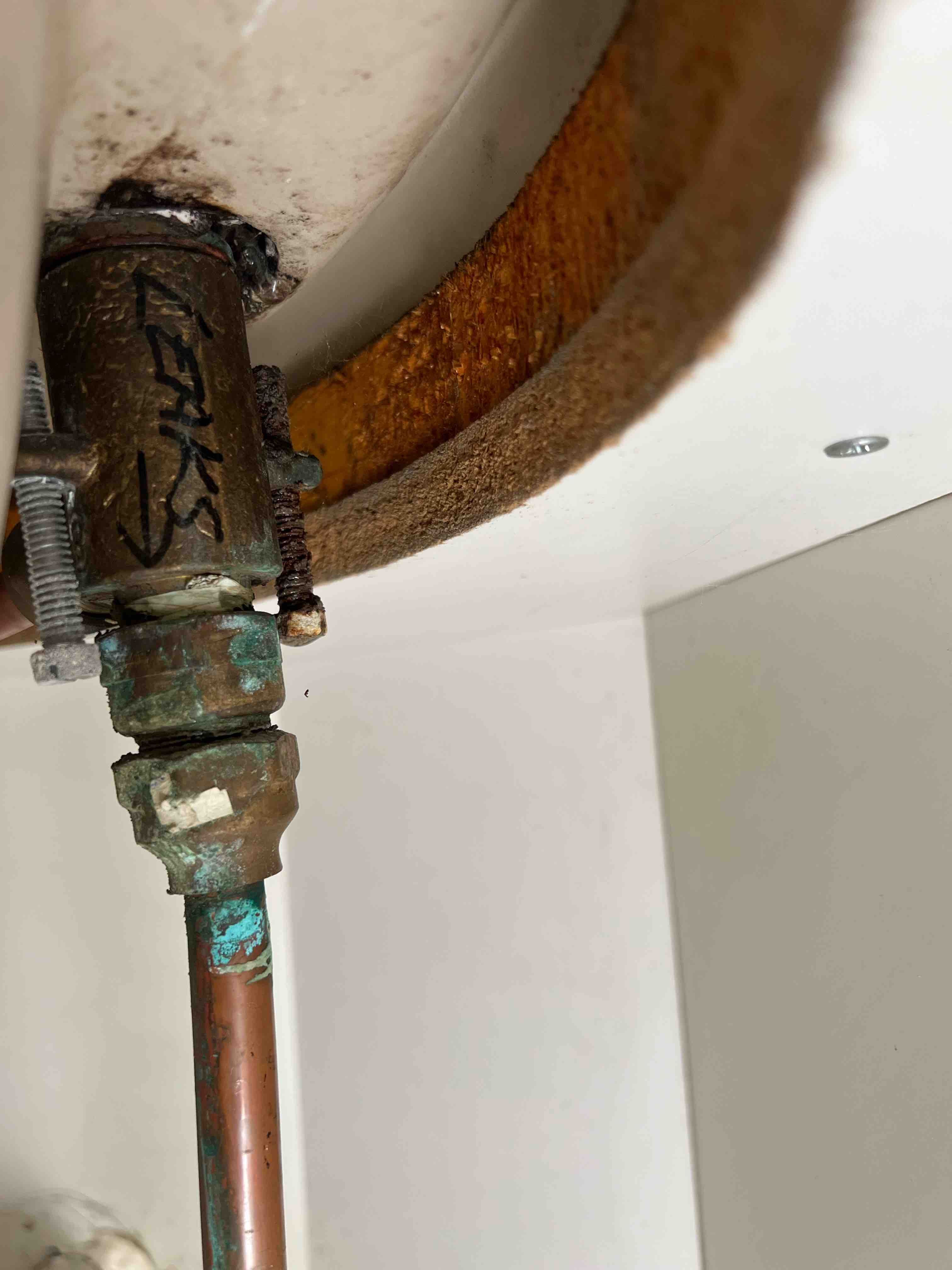 How to fix a leaking pipe under the sink... Bunnings community