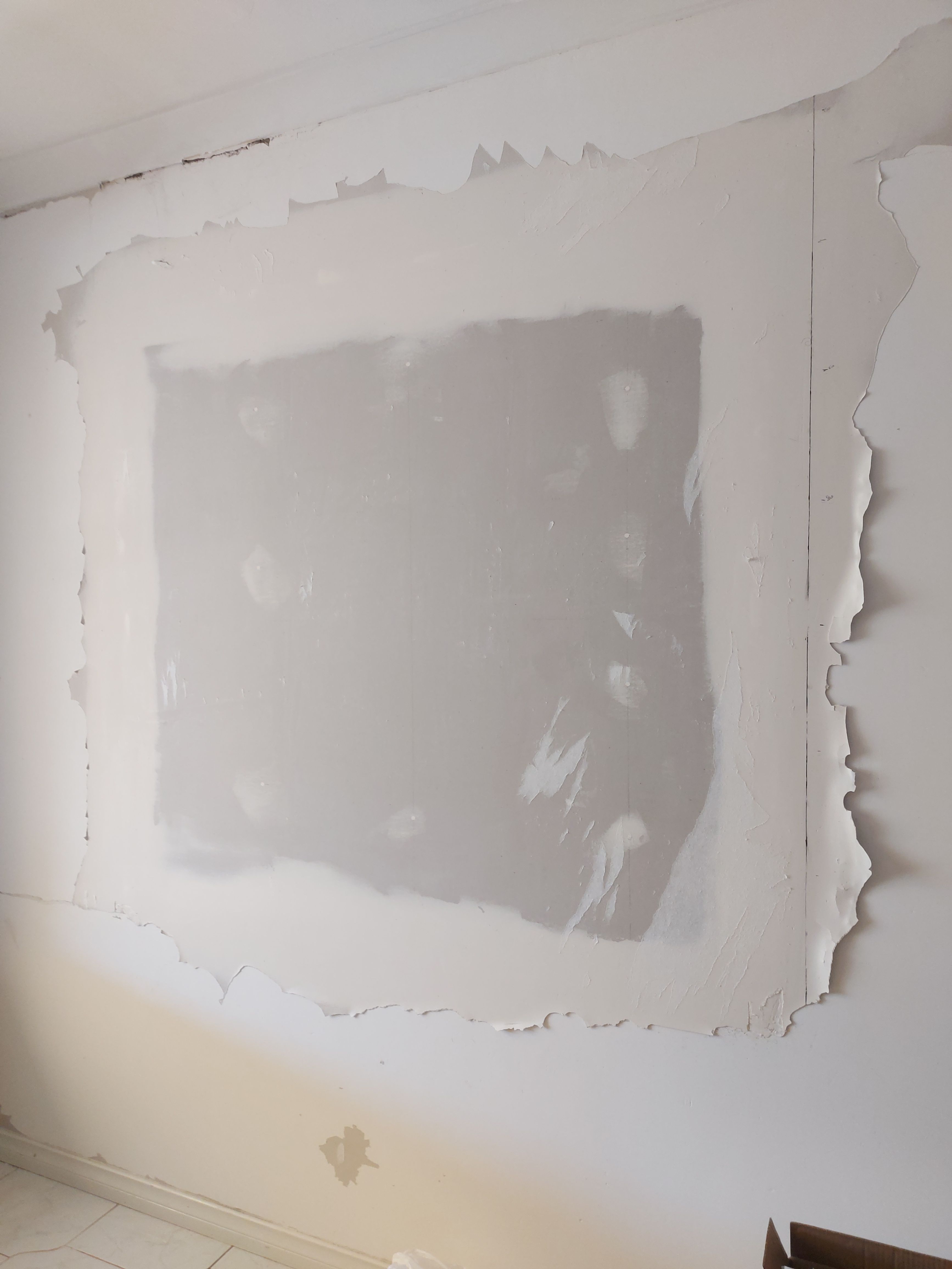 How do I repair peeling plasterboard wal... Bunnings community