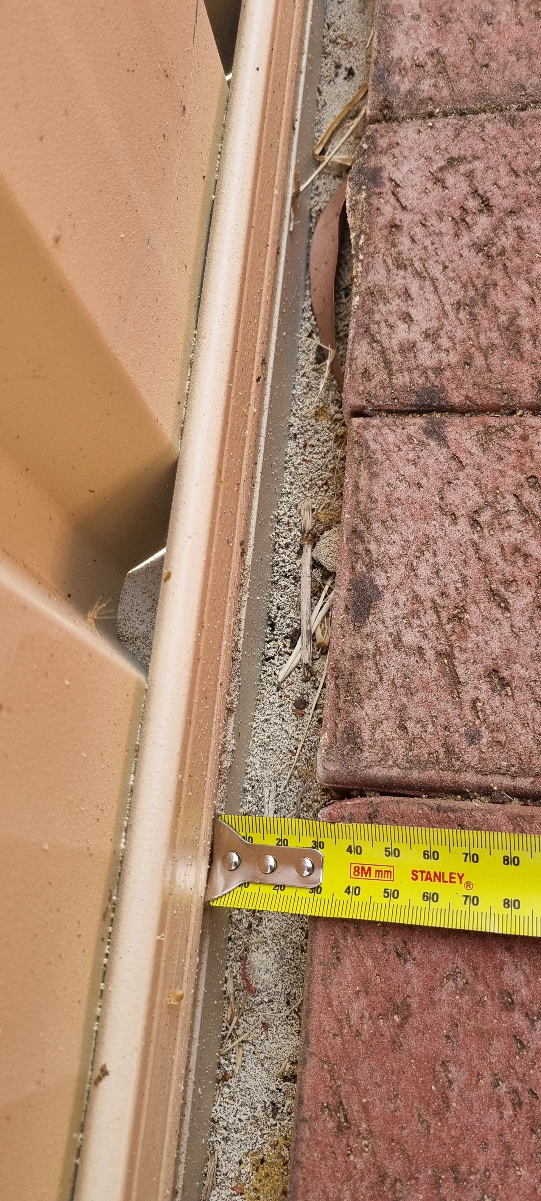 Solved How to fill gap between paving and fence... Bunnings