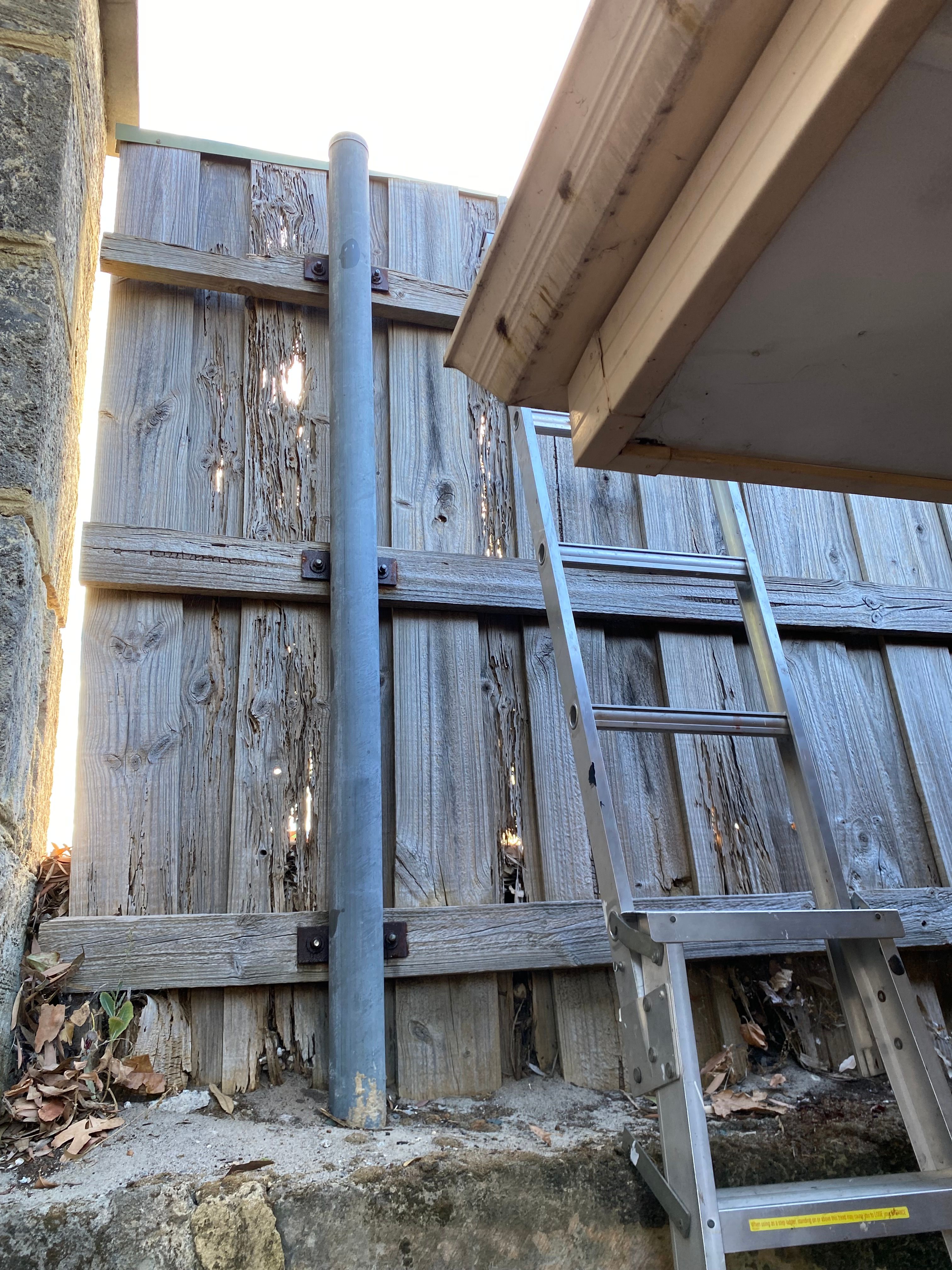 D.I.Y. paling fence Bunnings community