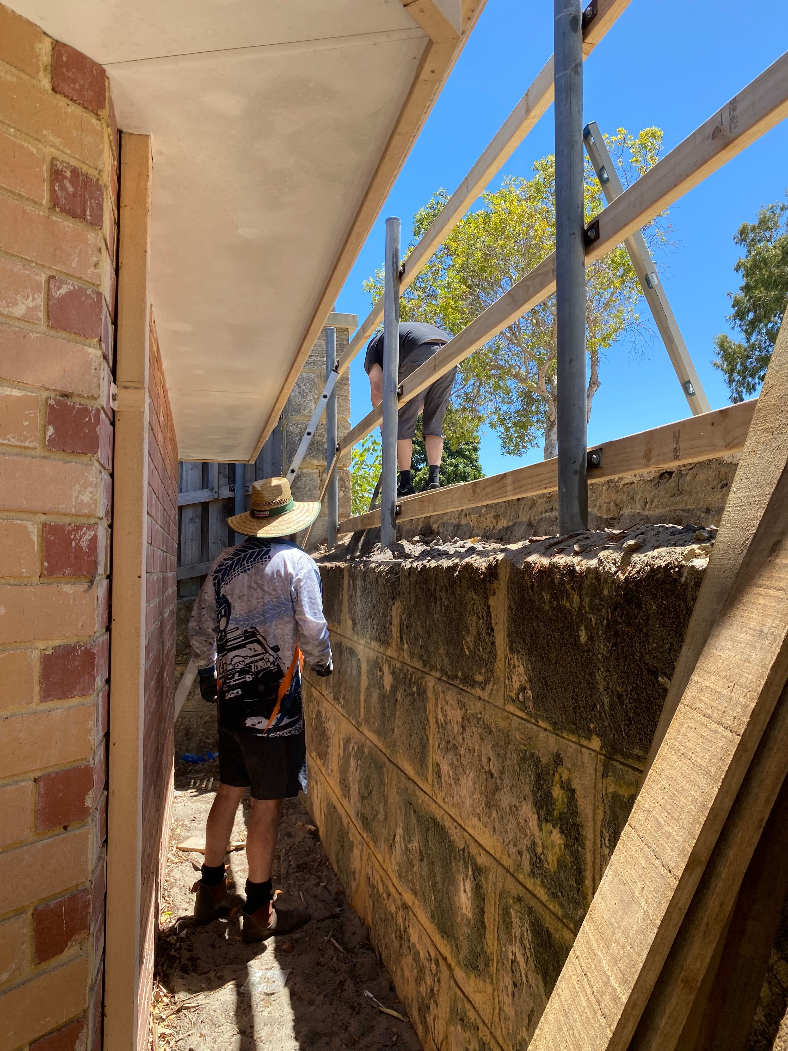 D.I.Y. paling fence Bunnings community